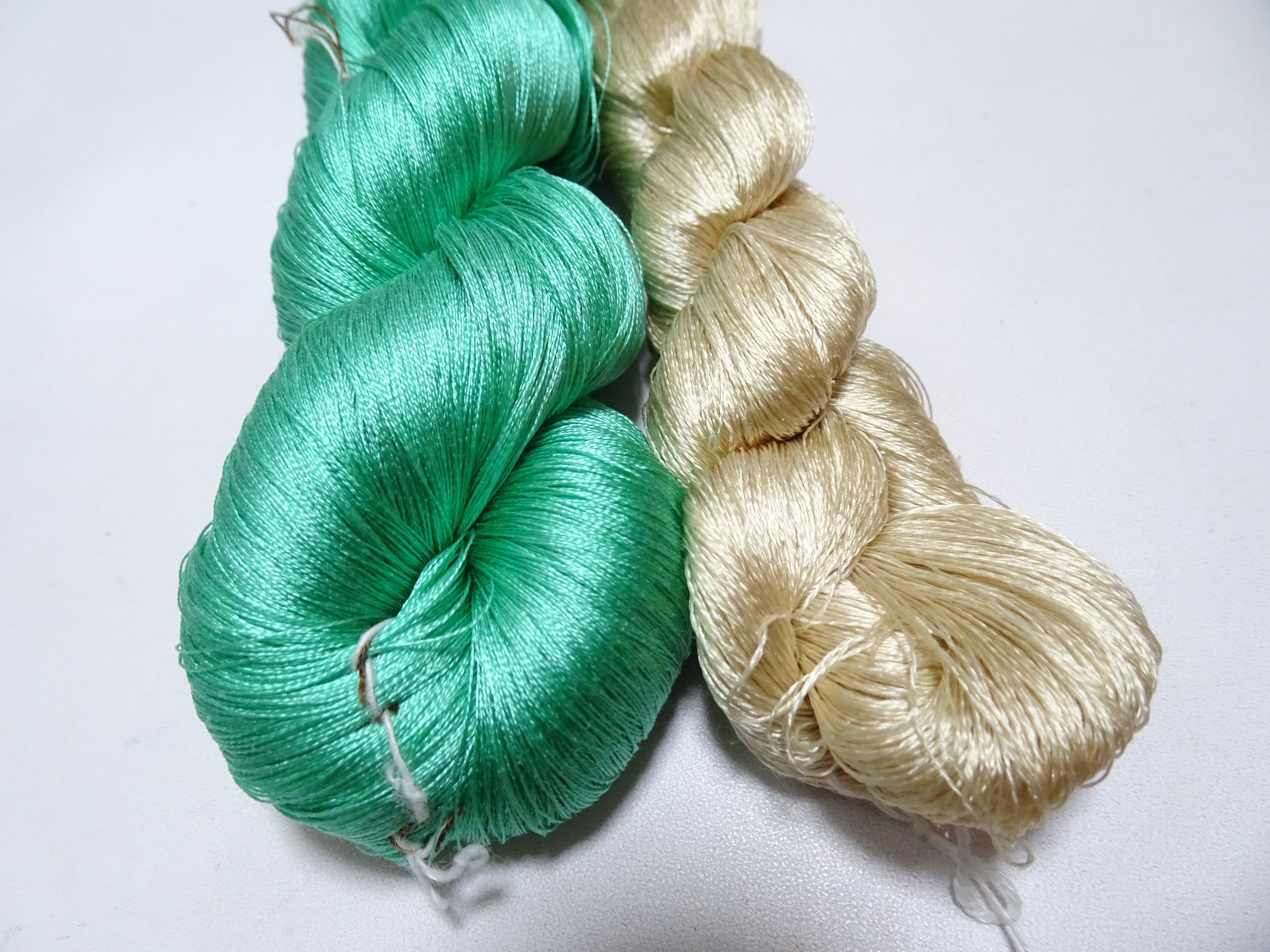 Japanese Vintage Twisted Silk Thread 2sets Embroidery 17376