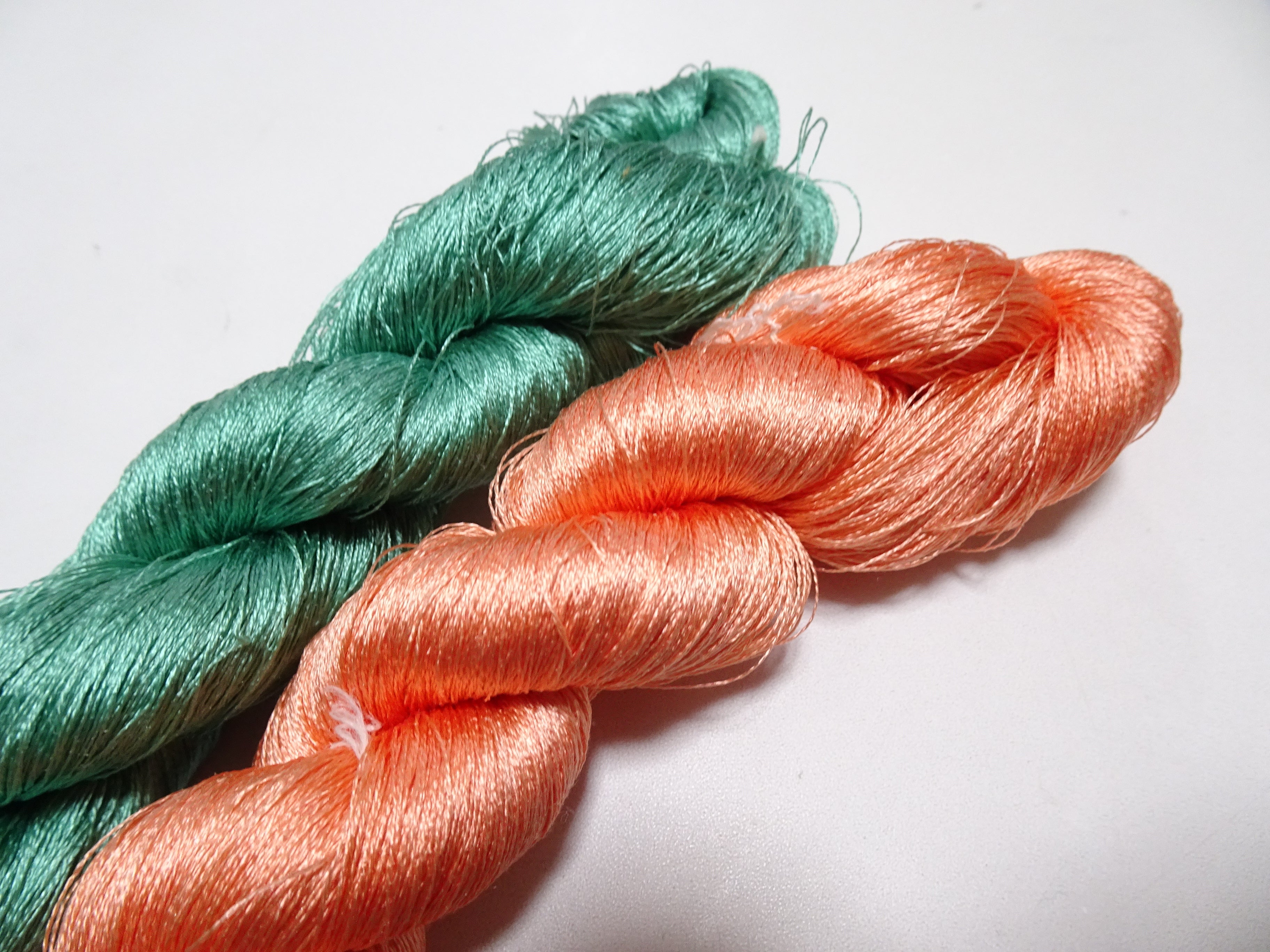 Japanese Vintage Twisted Silk Thread 2sets Embroidery 17377