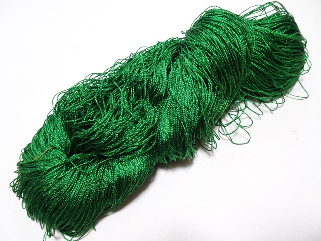 Japanese Vintage Strong Twisted Silk Thread Embroidery & Weaving 16135