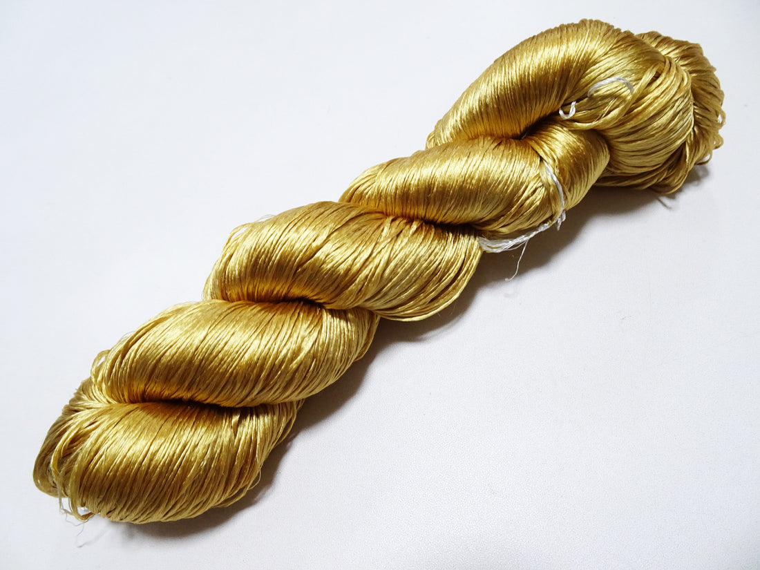Japanese Vintage Loose Twisted Silk Thread Embroidery 18227