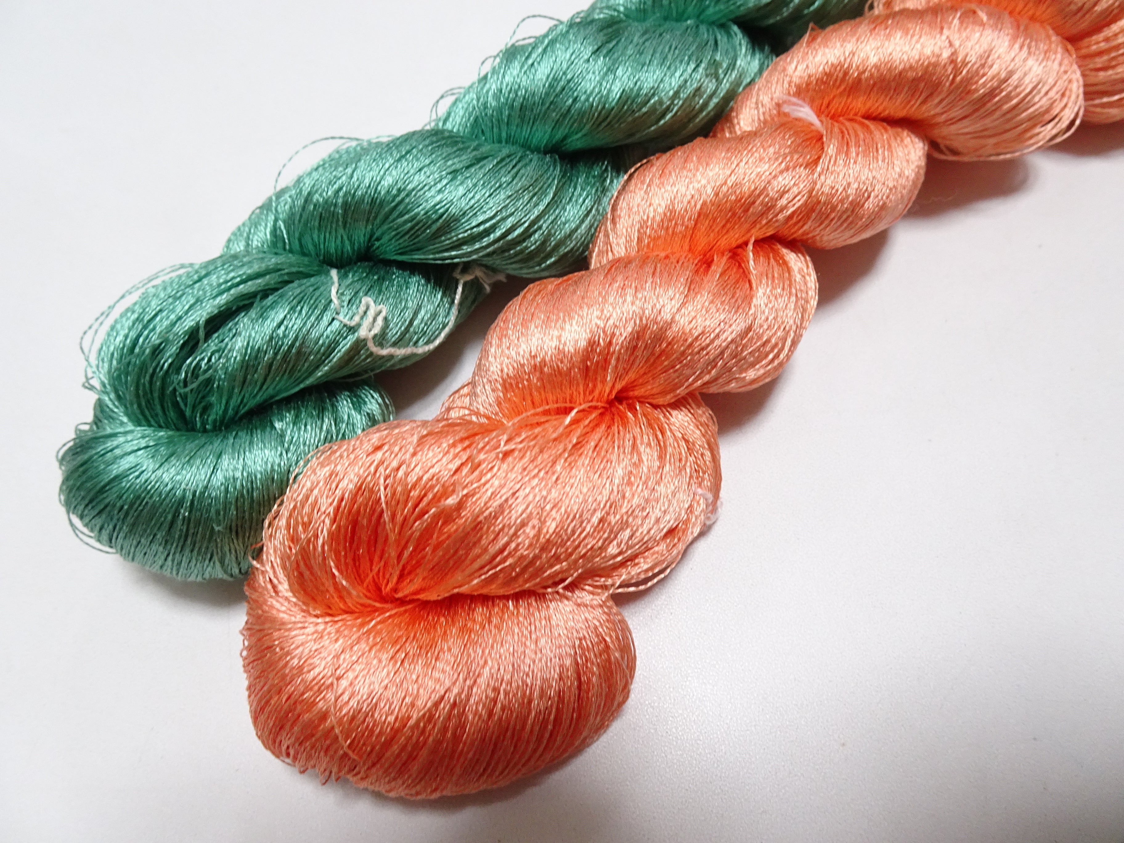 Japanese Vintage Twisted Silk Thread 2sets Embroidery 17377