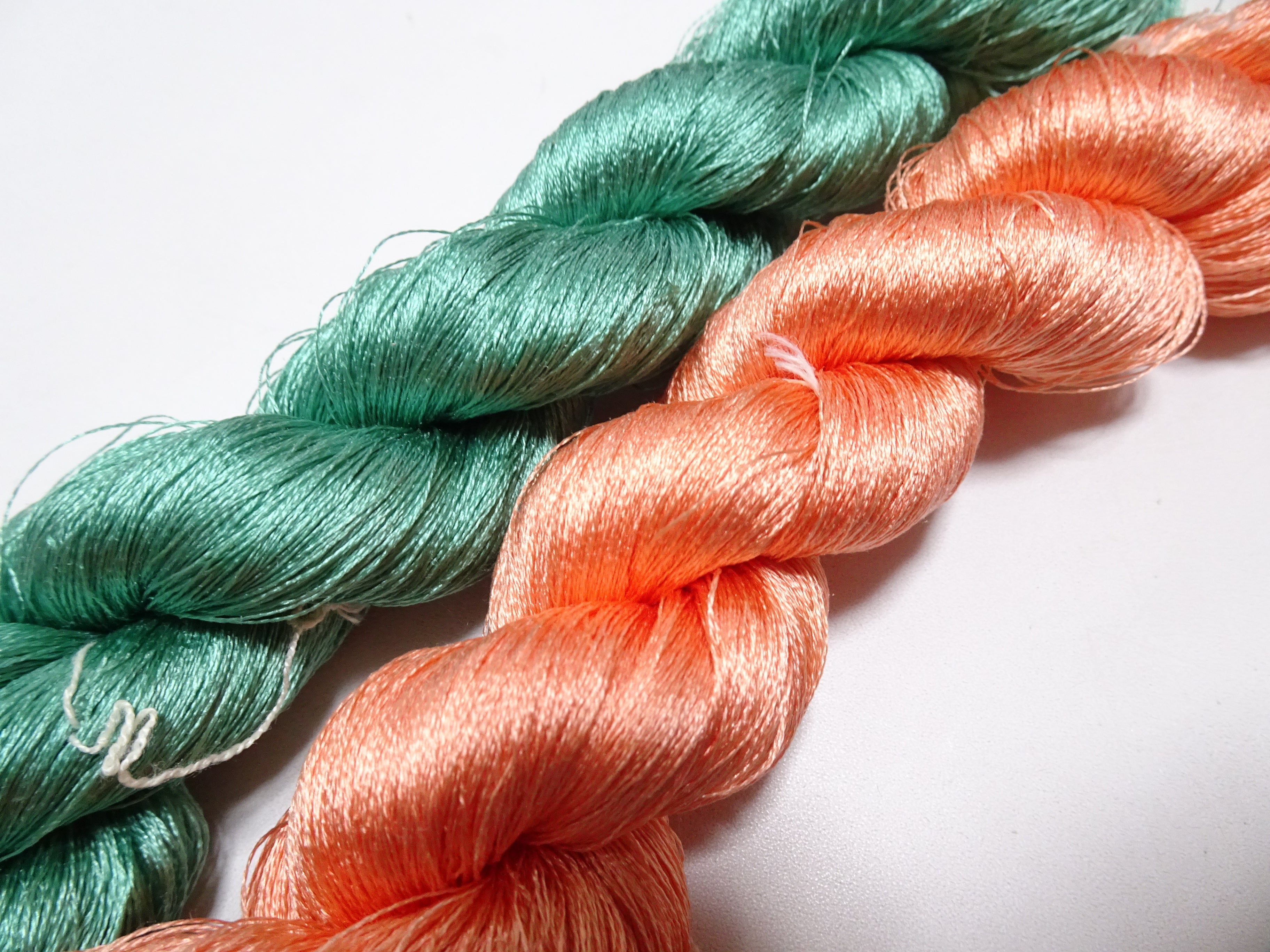 Japanese Vintage Twisted Silk Thread 2sets Embroidery 17377