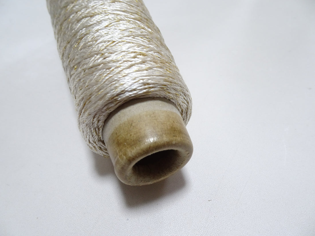 Japanese Tanaka Gen Silk – One-of-a-Kind Hand-Dyed Artistic Silk Thread, Rare Japanese Artisan Yarn, Limited Stock 19216