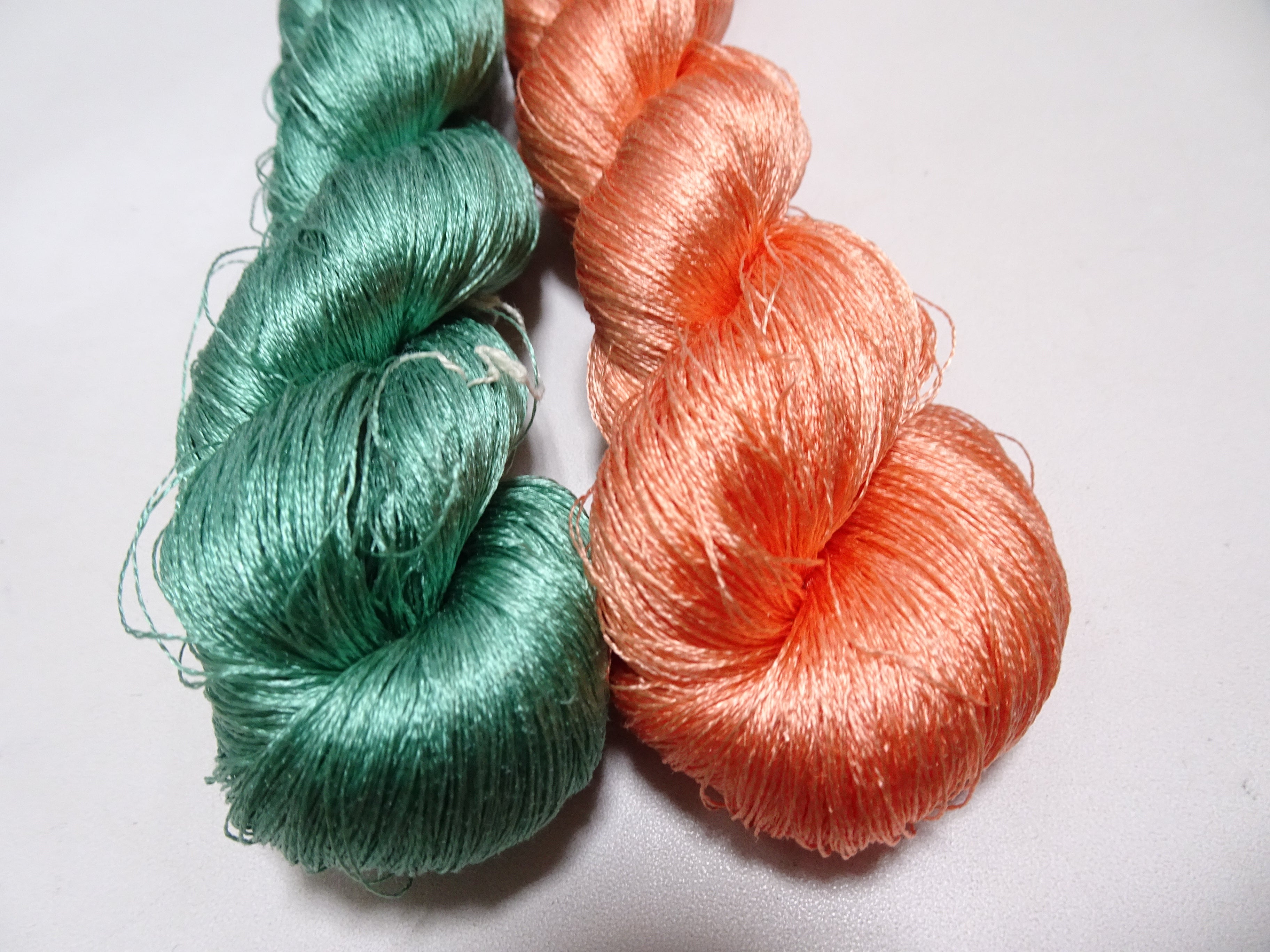 Japanese Vintage Twisted Silk Thread 2sets Embroidery 17377