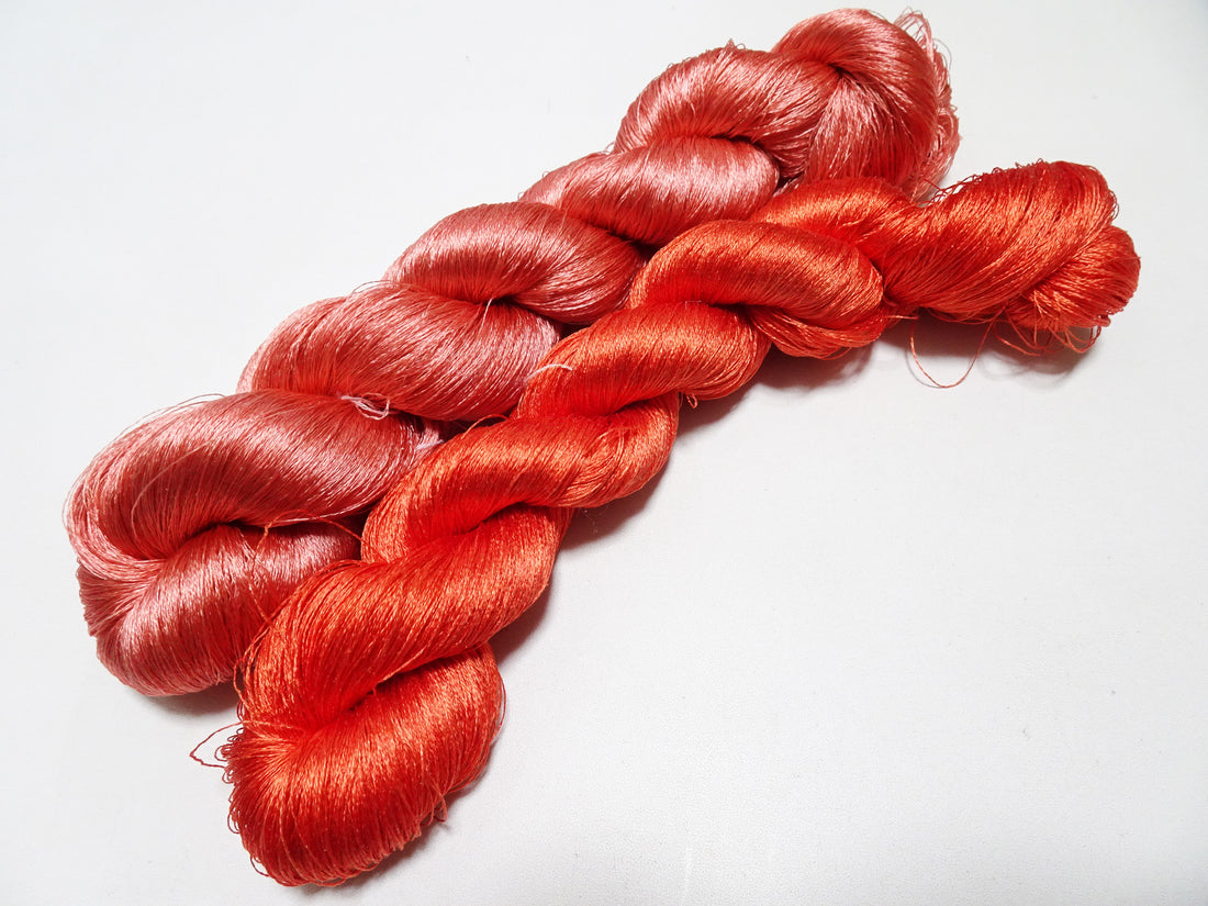 Japanese Vintage Twisted Silk Thread 2sets Embroidery 17378