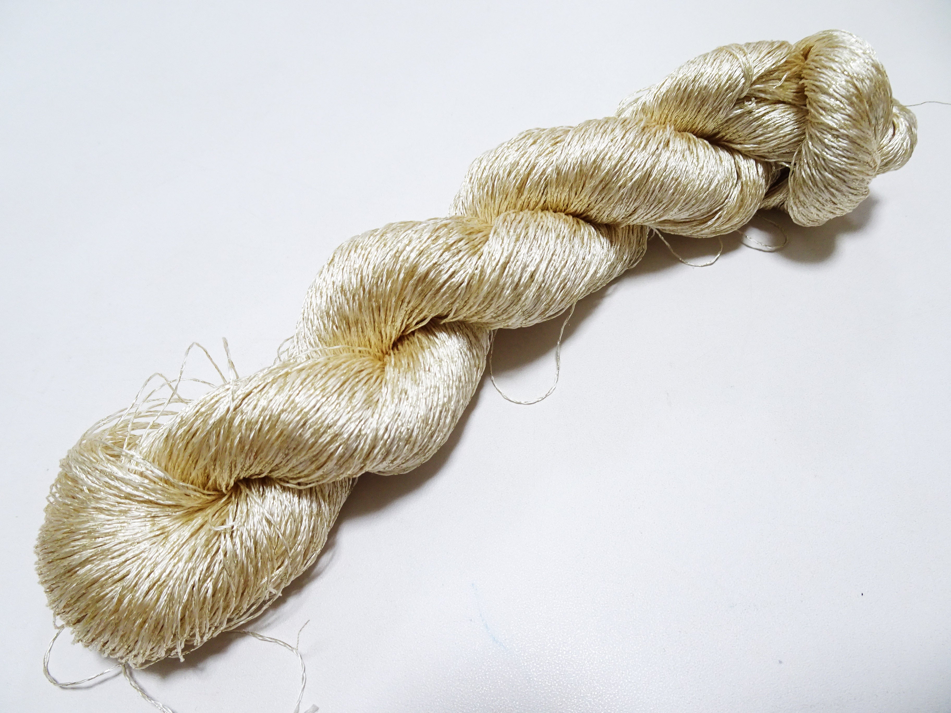 Japanese Vintage High Class Rare Silk Thread Mixture of Gold embroidery 14642