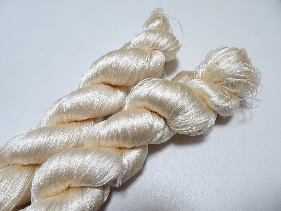 Japanese Vintage Twisted Silk Thread 2sets Embroidery 17235