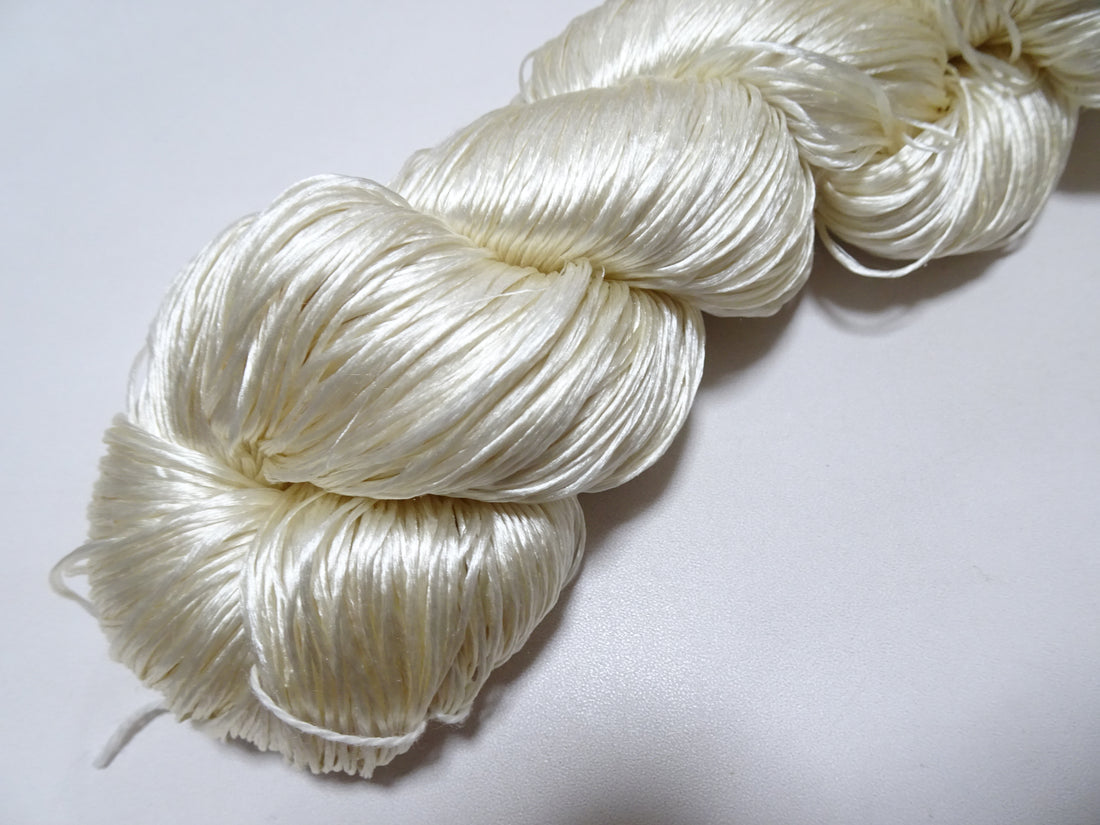Japanese Vintage Loose Twisted Silk Thread Embroidery 18228