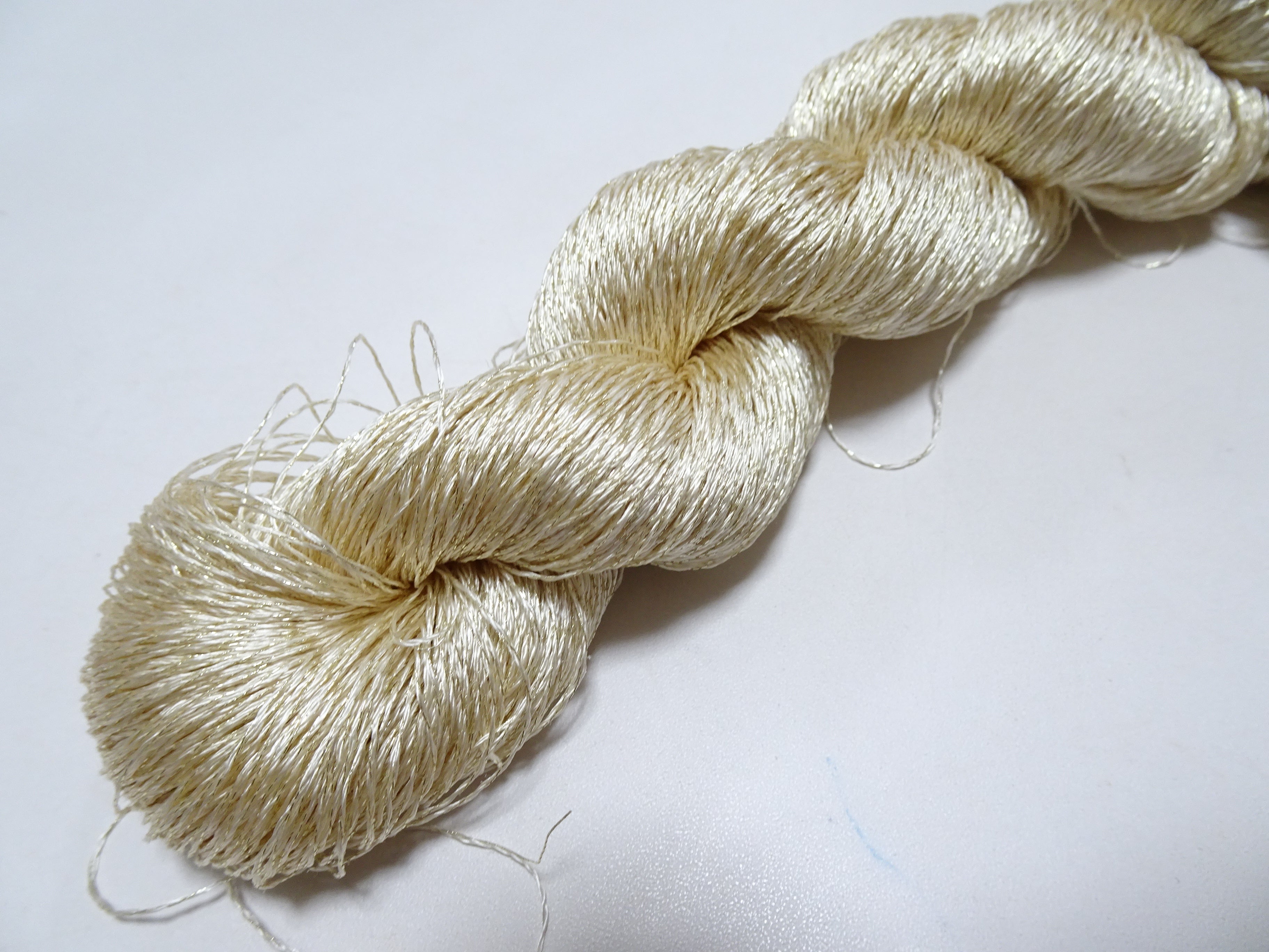 Japanese Vintage High Class Rare Silk Thread Mixture of Gold embroidery 14642