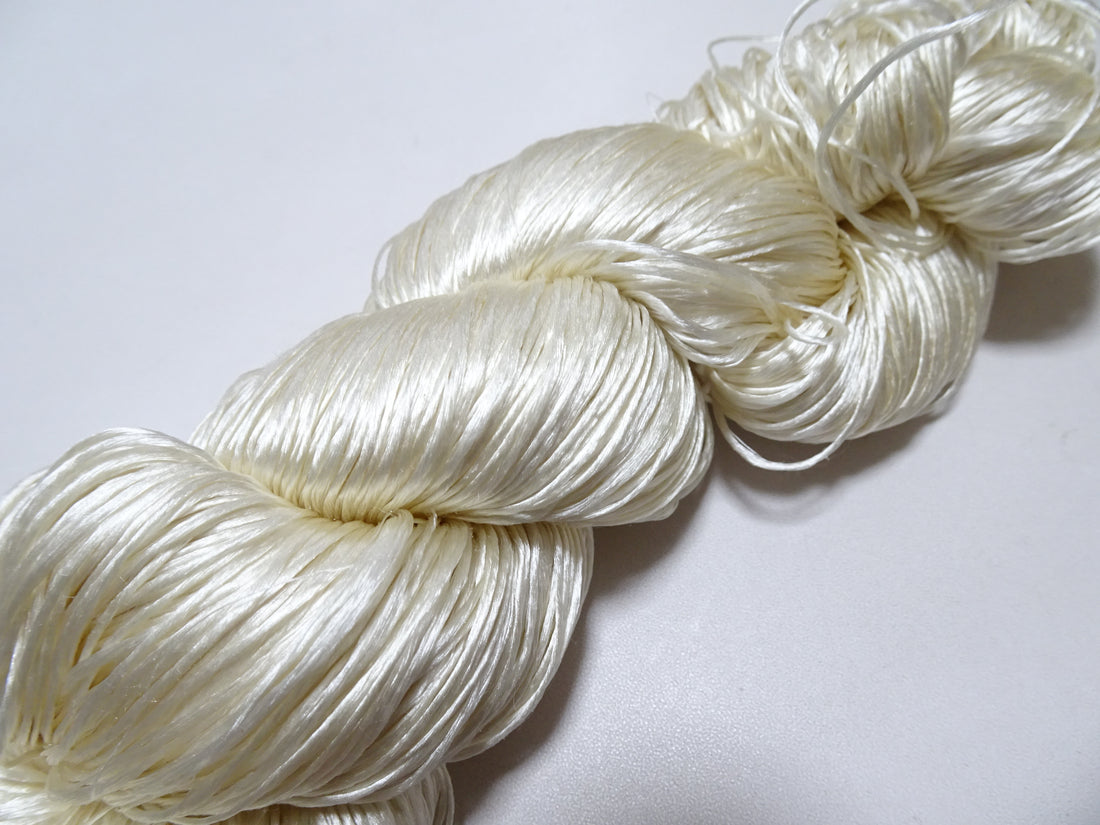 Japanese Vintage Loose Twisted Silk Thread Embroidery 18228