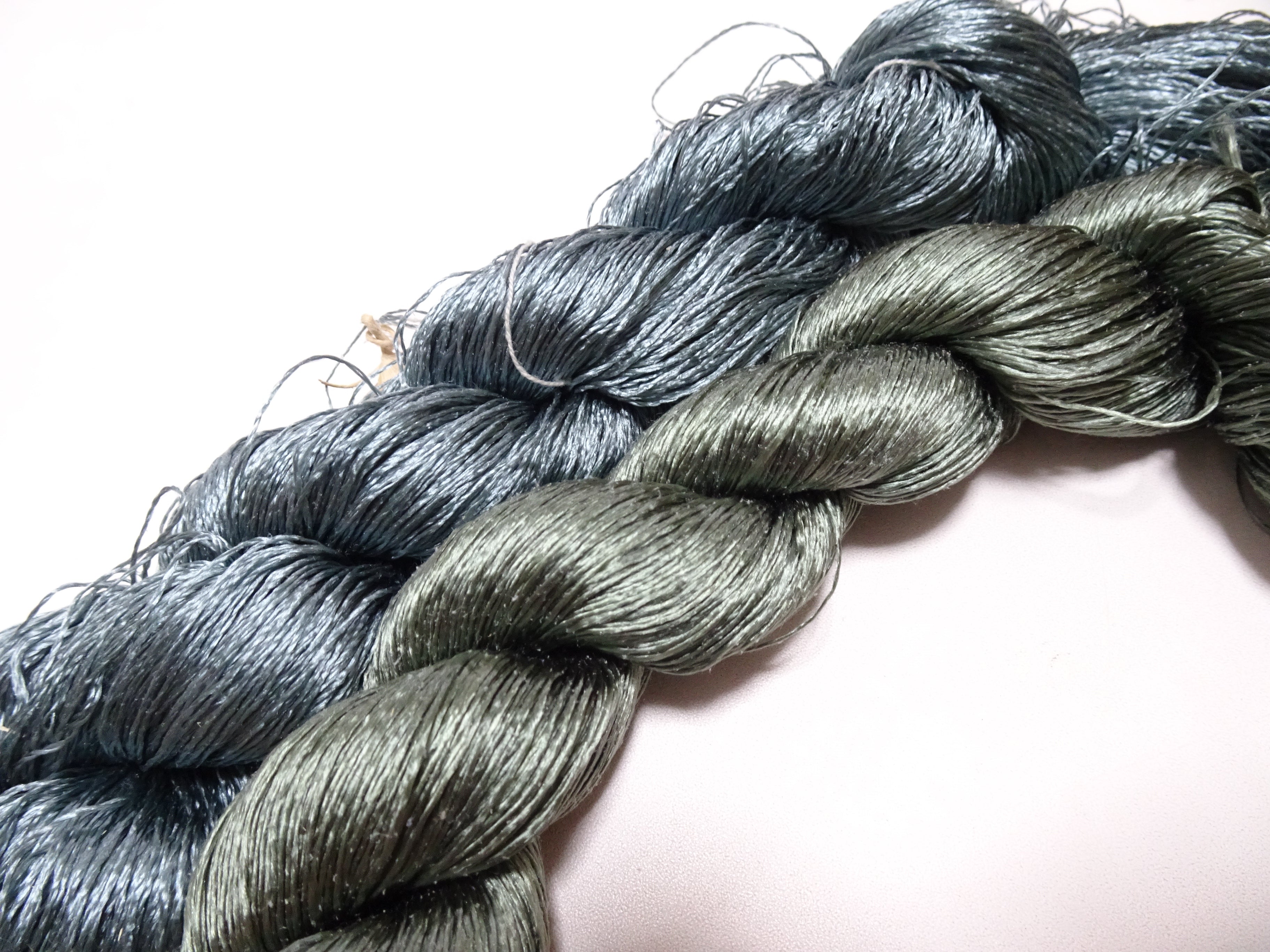 Japanese Vintage Twisted Silk Thread 2sets Embroidery 18416