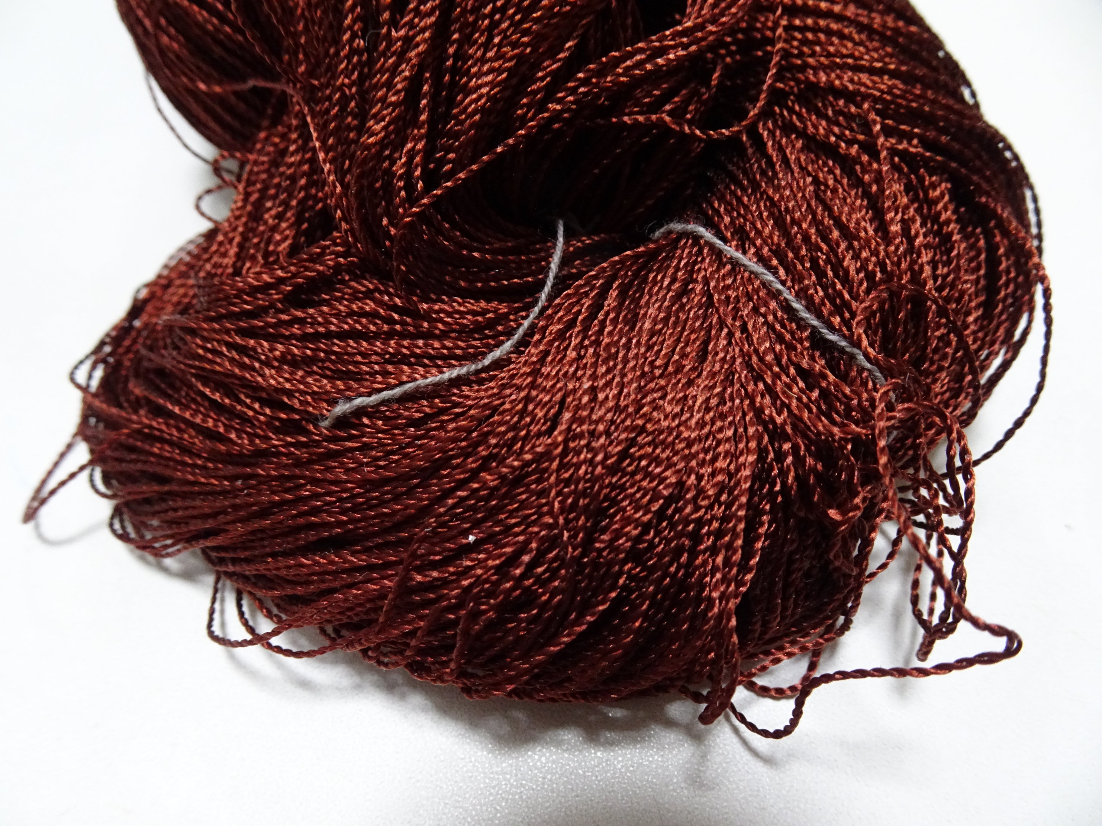 Japanese Vintage Strong Twisted Silk Thread Embroidery & Weaving 16136
