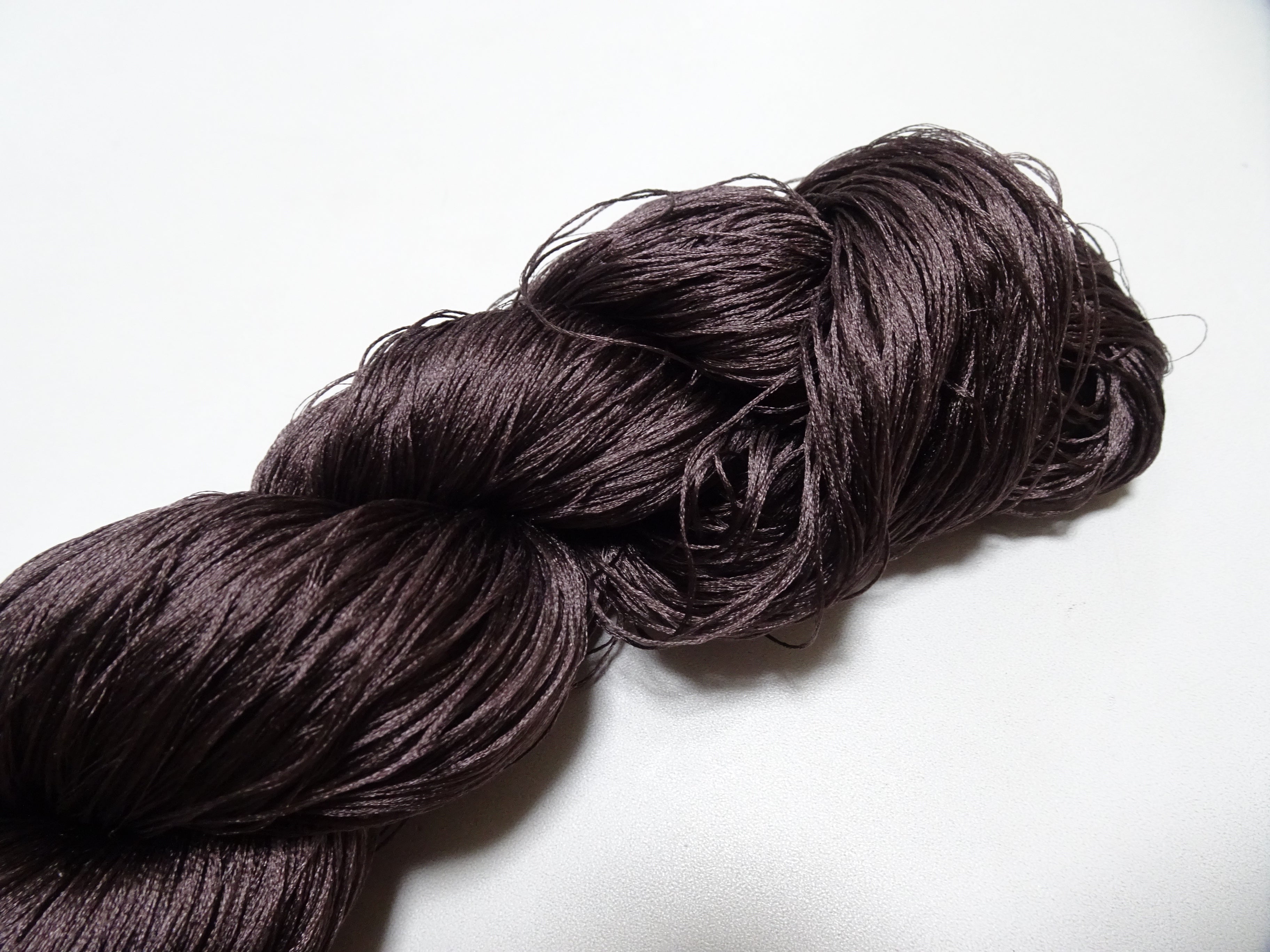 Japanese Vintage 6 Loose-Twist Silk Threads 19354