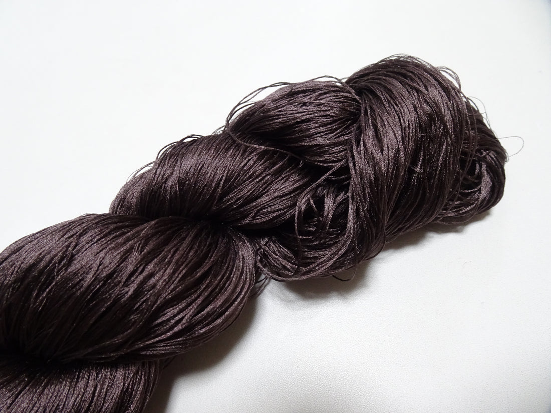 Japanese Vintage 6 Loose-Twist Silk Threads 19354