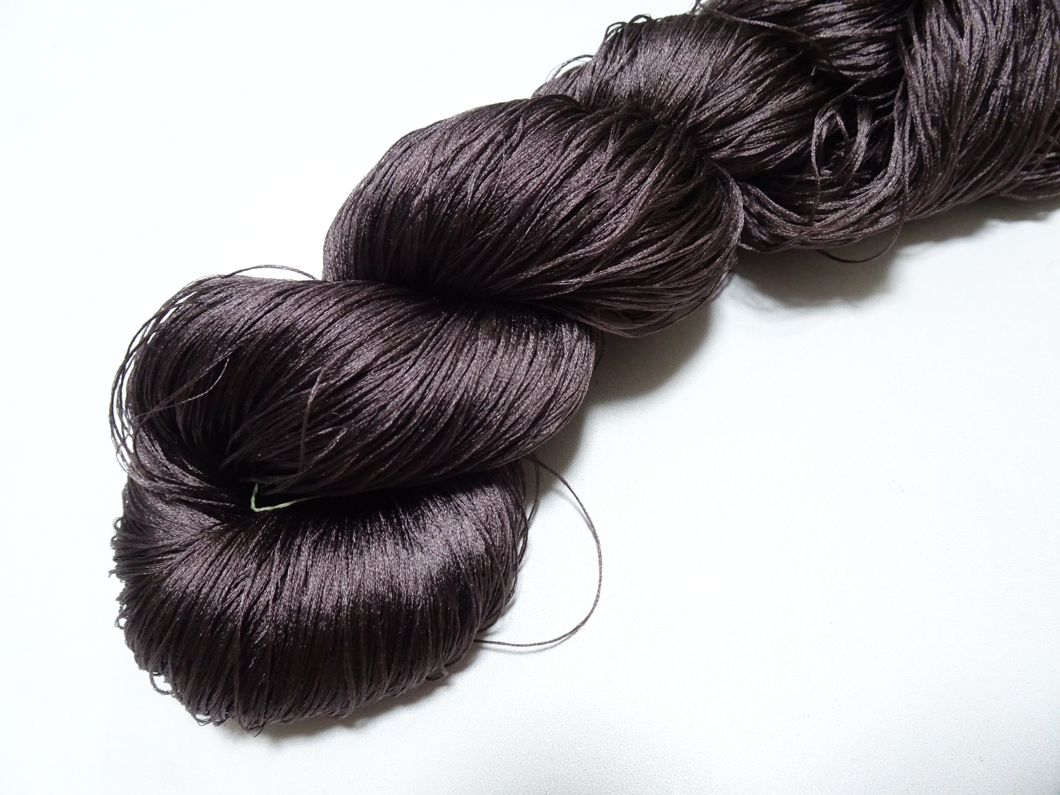 Japanese Vintage 6 Loose-Twist Silk Threads 19354