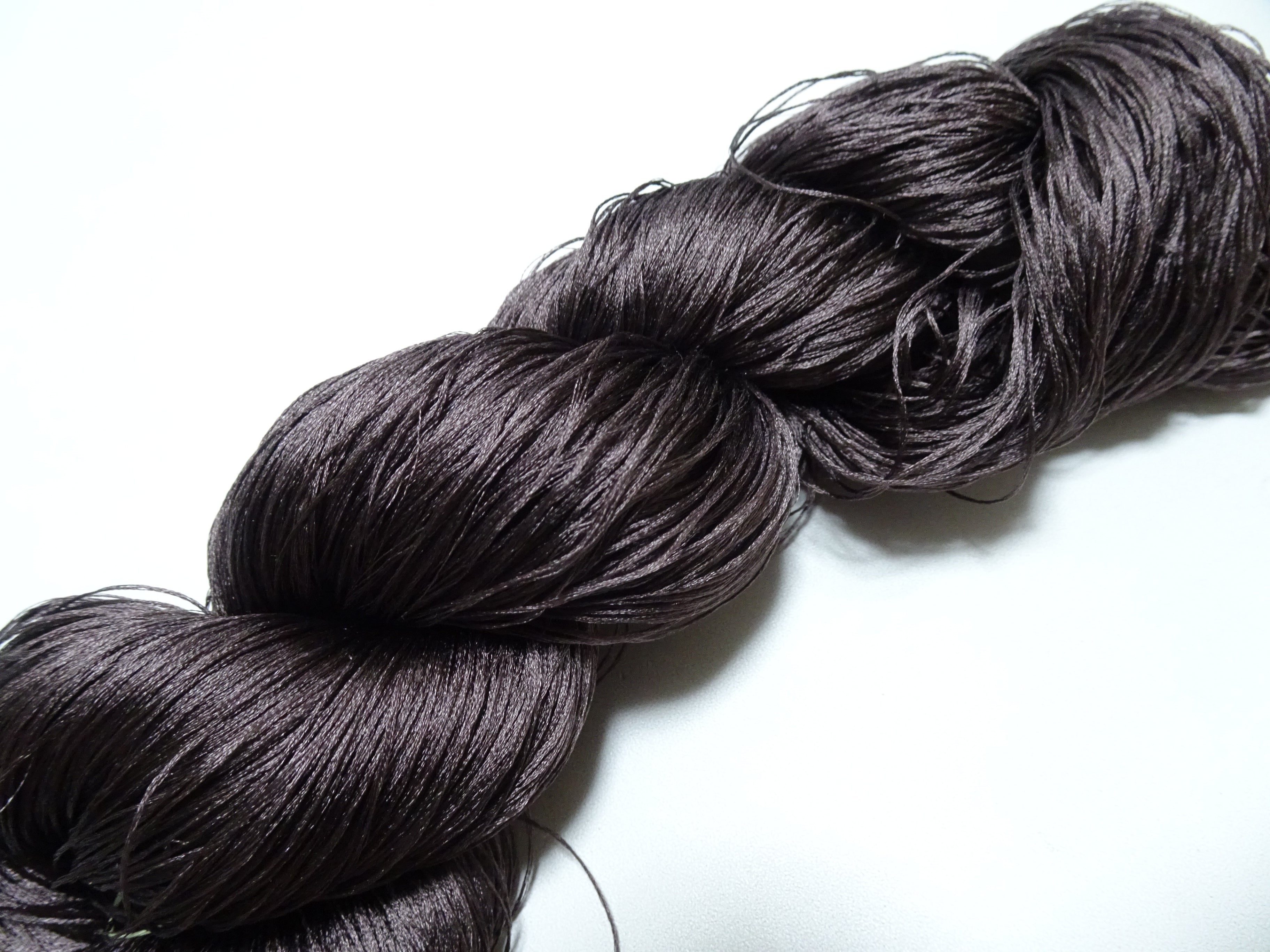 Japanese Vintage 6 Loose-Twist Silk Threads 19354