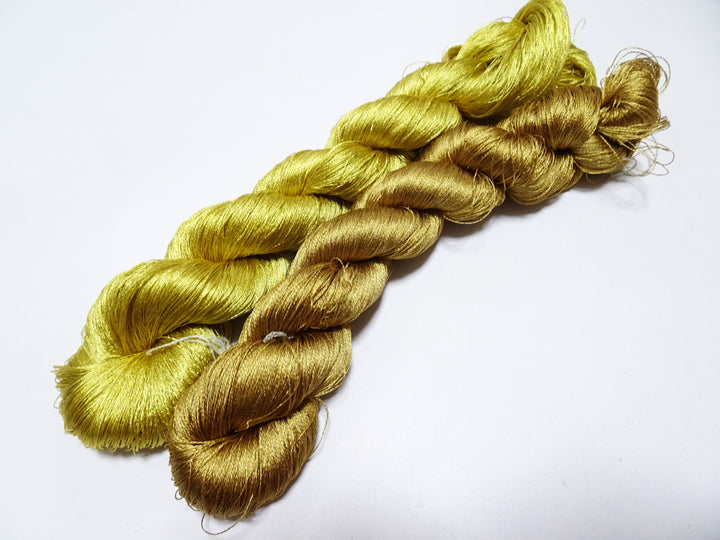 Japanese Vintage Twisted Silk Thread 2sets Embroidery 17380
