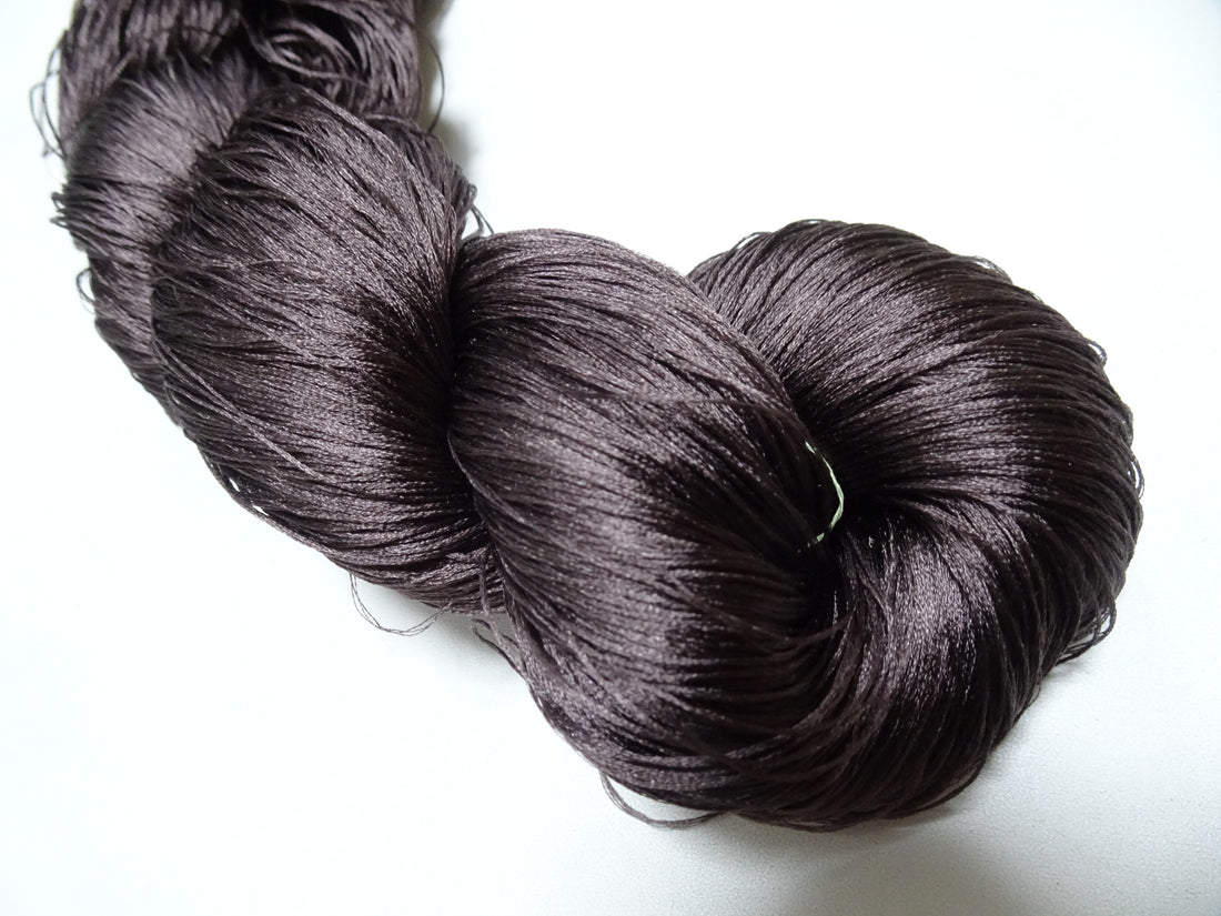 Japanese Vintage 6 Loose-Twist Silk Threads 19354