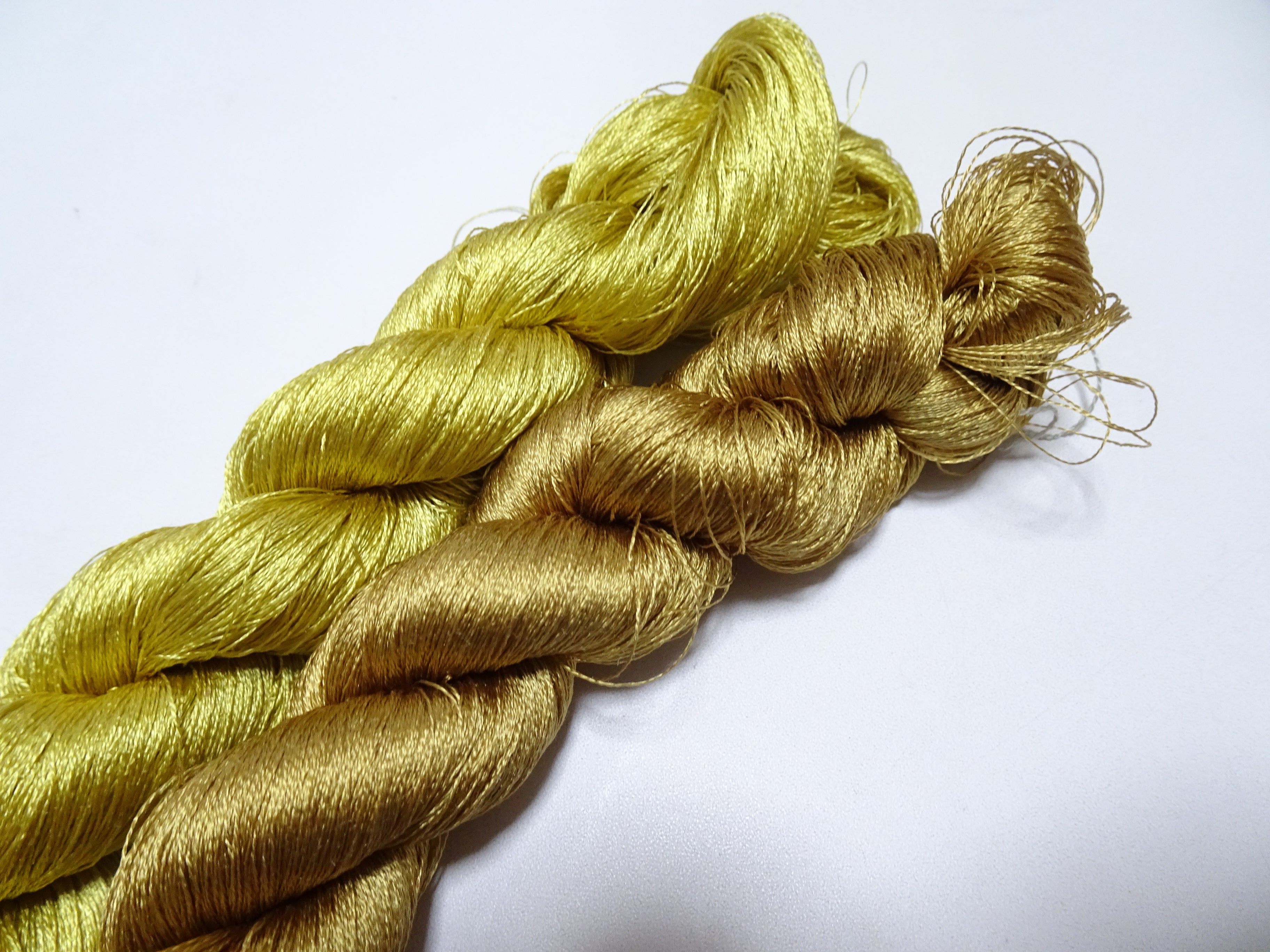 Japanese Vintage Twisted Silk Thread 2sets Embroidery 17380