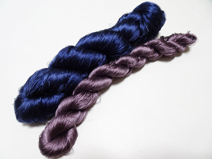 Japanese Vintage Twisted Silk Thread 2sets Embroidery 17237
