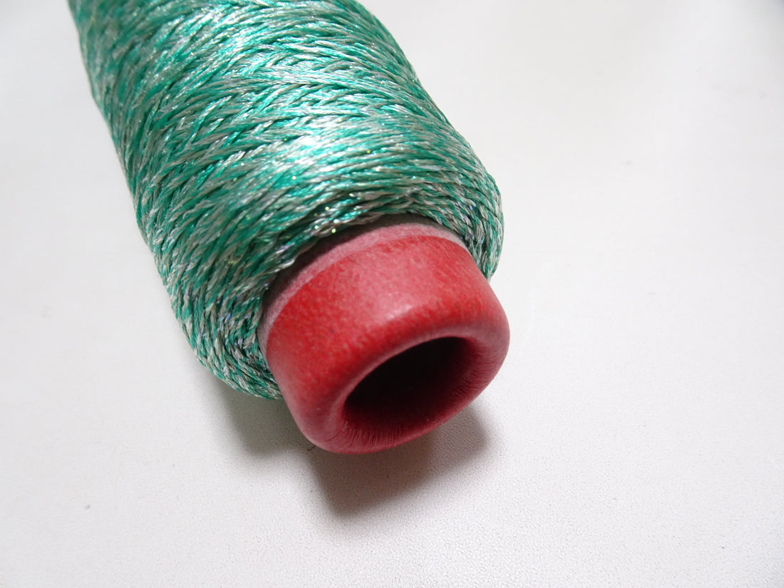 Japanese Tanaka Gen Silk – One-of-a-Kind Hand-Dyed Artistic Silk Thread, Rare Japanese Artisan Yarn, Limited Stock 19219