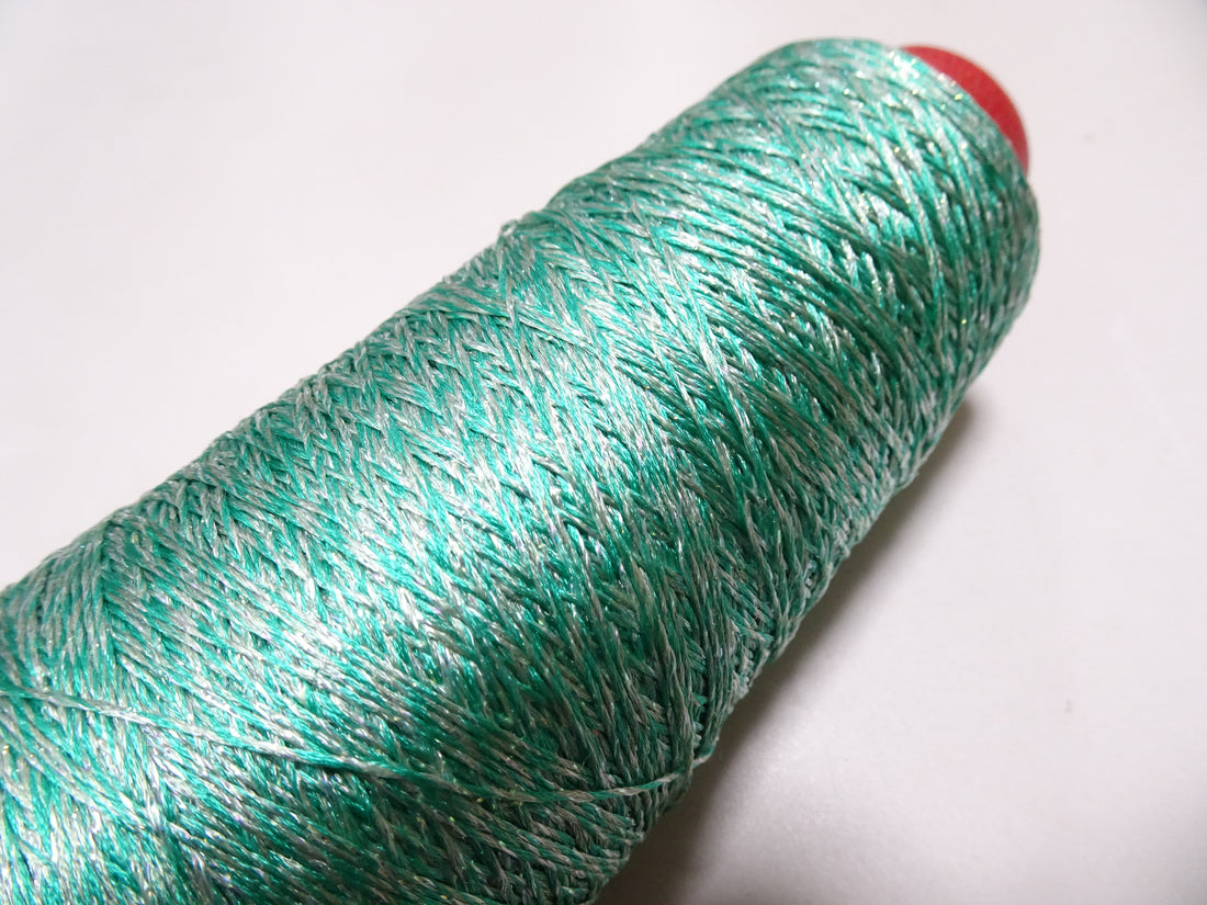 Japanese Tanaka Gen Silk – One-of-a-Kind Hand-Dyed Artistic Silk Thread, Rare Japanese Artisan Yarn, Limited Stock 19219