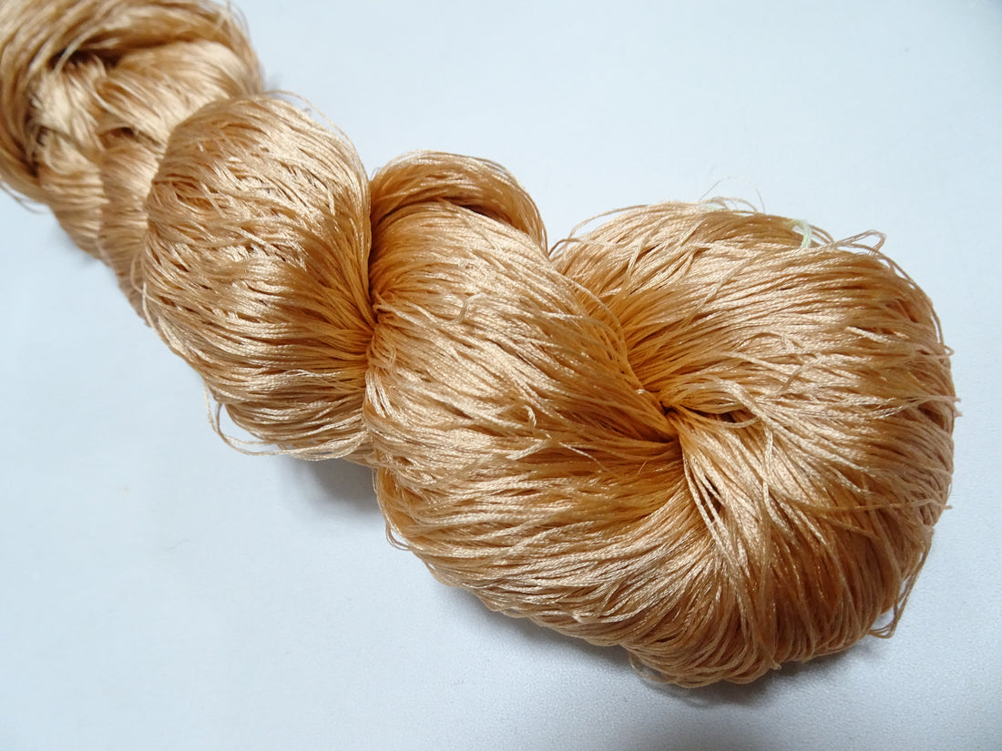 Japanese Vintage 6 Loose-Twist Silk Threads 19355