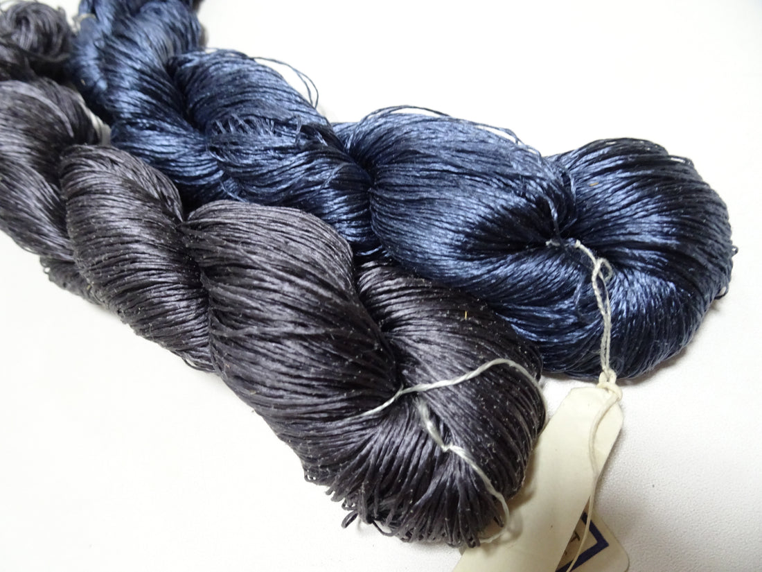 Japanese Vintage Twisted Silk Thread 2sets Embroidery 18418