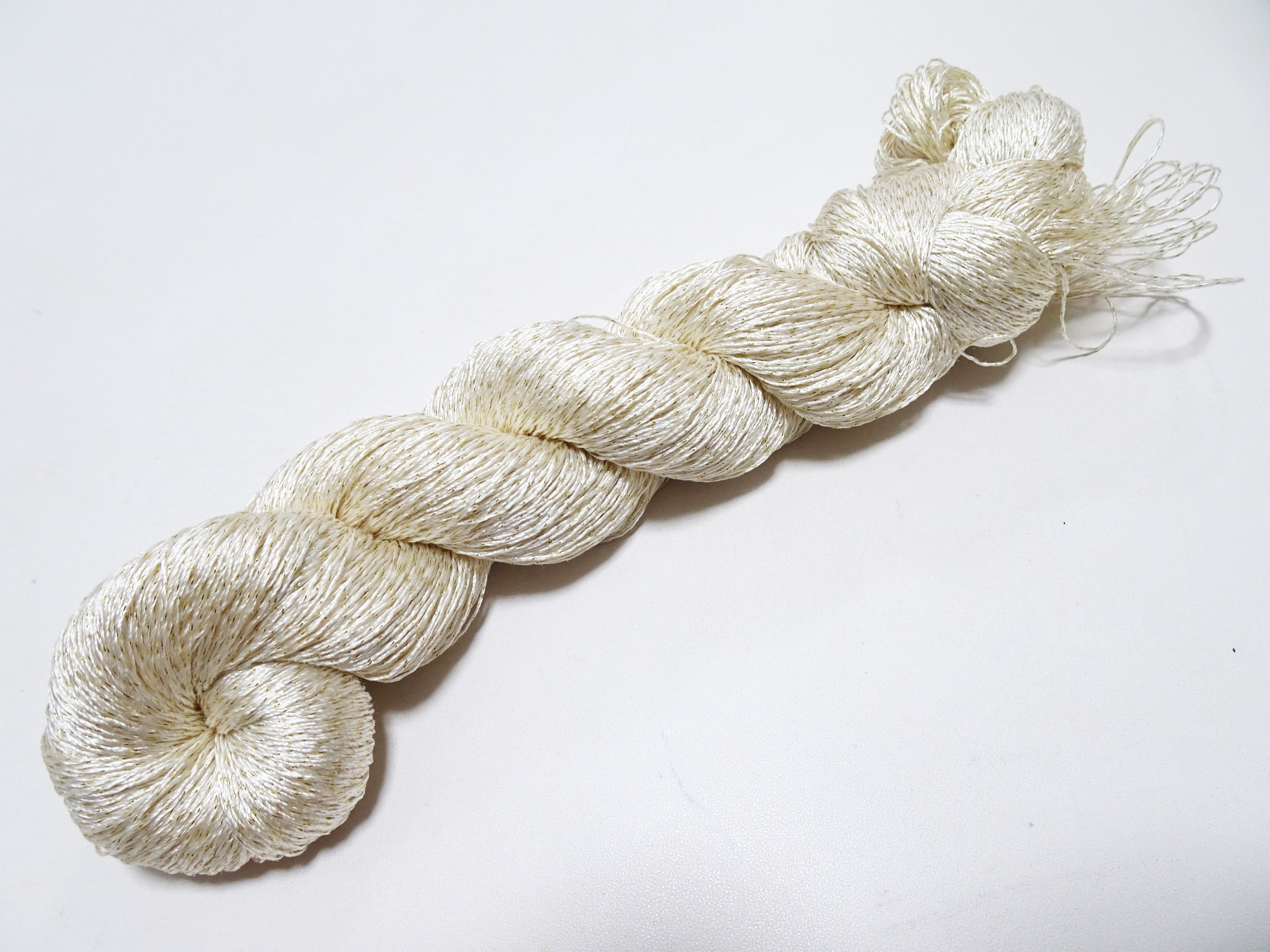 Japanese Vintage High Class Rare Silk Thread Mixture of Gold embroidery 14645