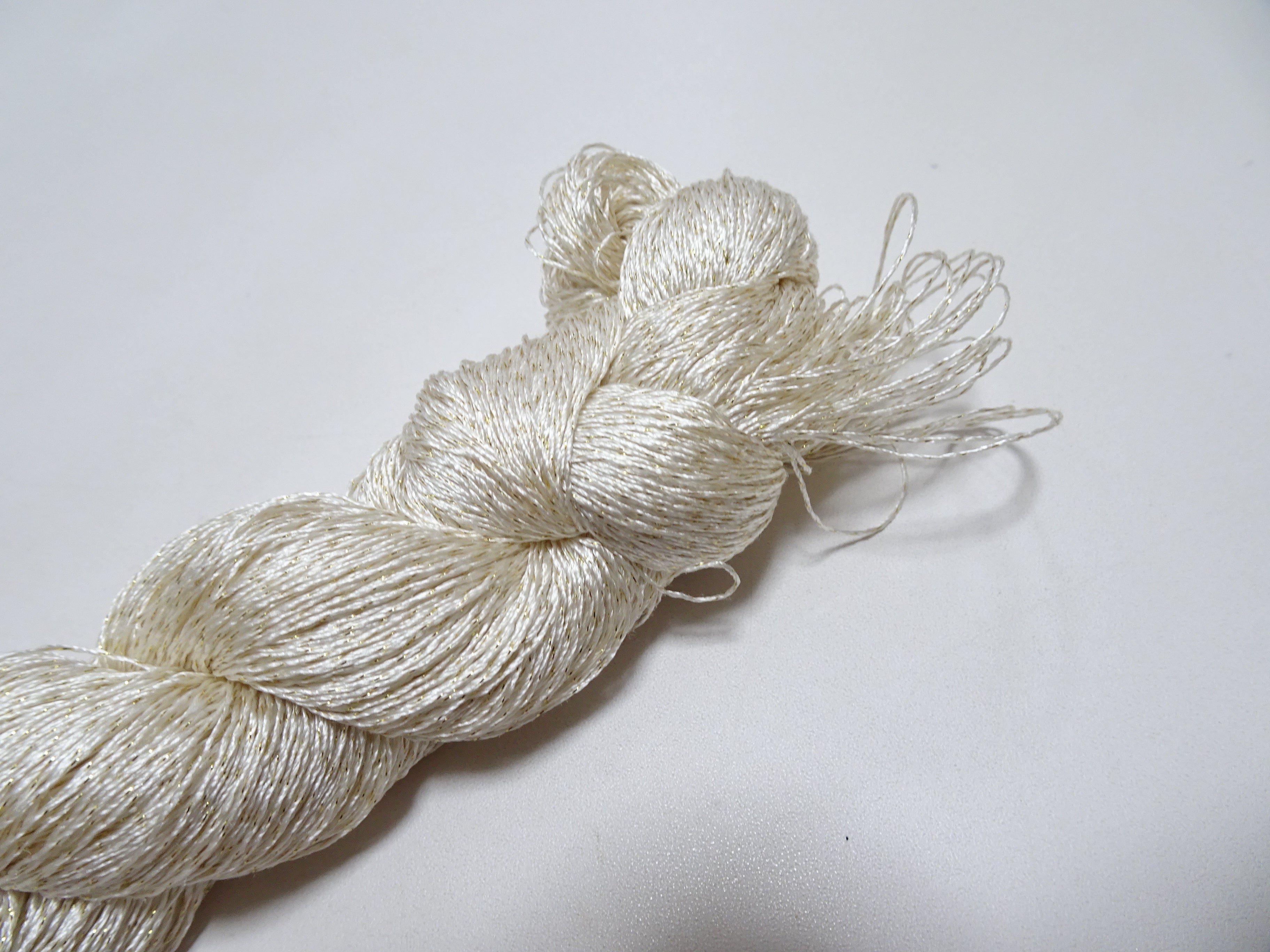 Japanese Vintage High Class Rare Silk Thread Mixture of Gold embroidery 14645
