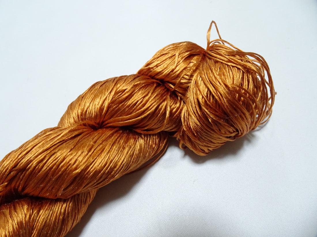 Japanese Vintage Loose Twisted Silk Thread Embroidery 18231