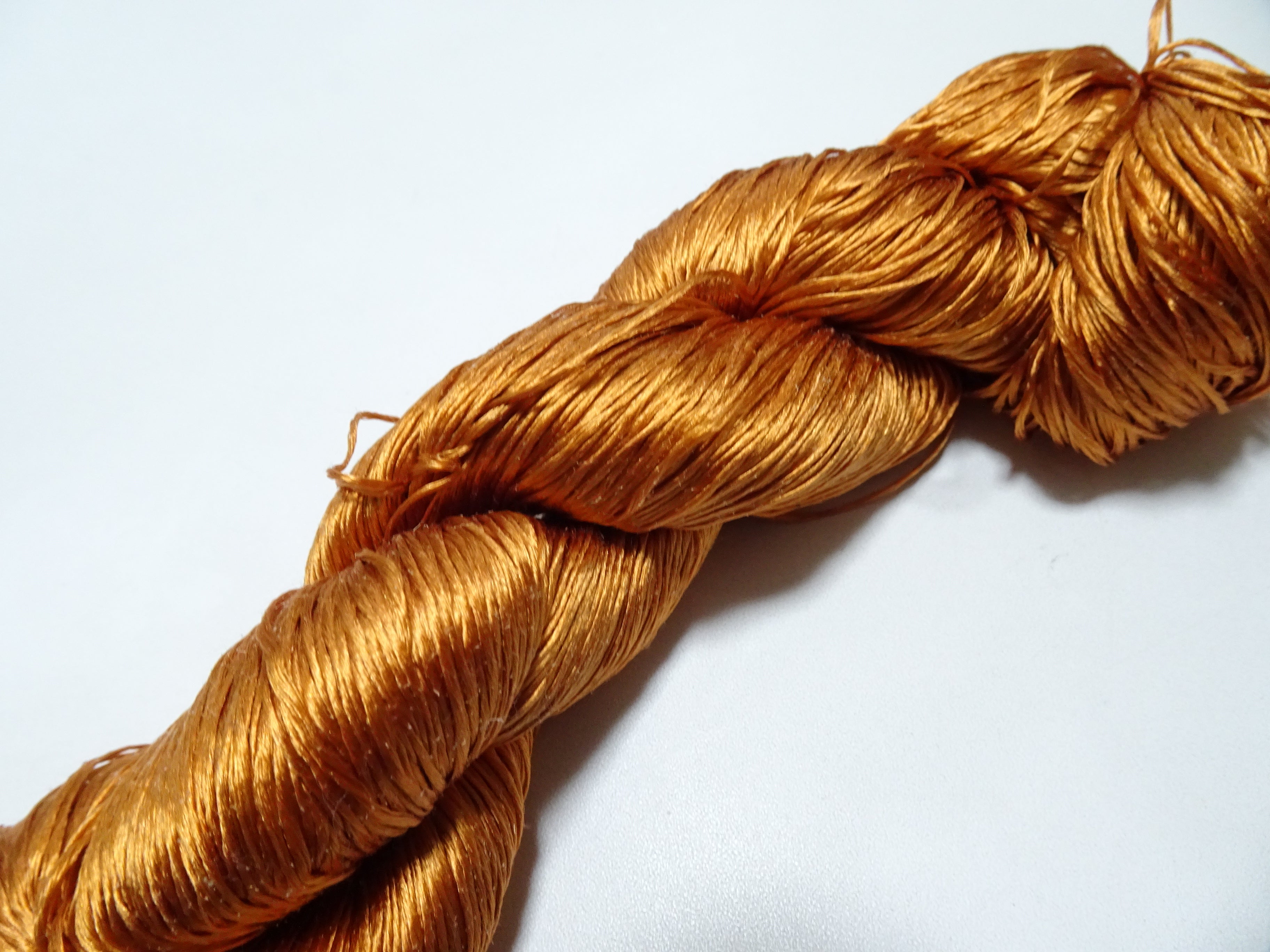 Japanese Vintage Loose Twisted Silk Thread Embroidery 18231