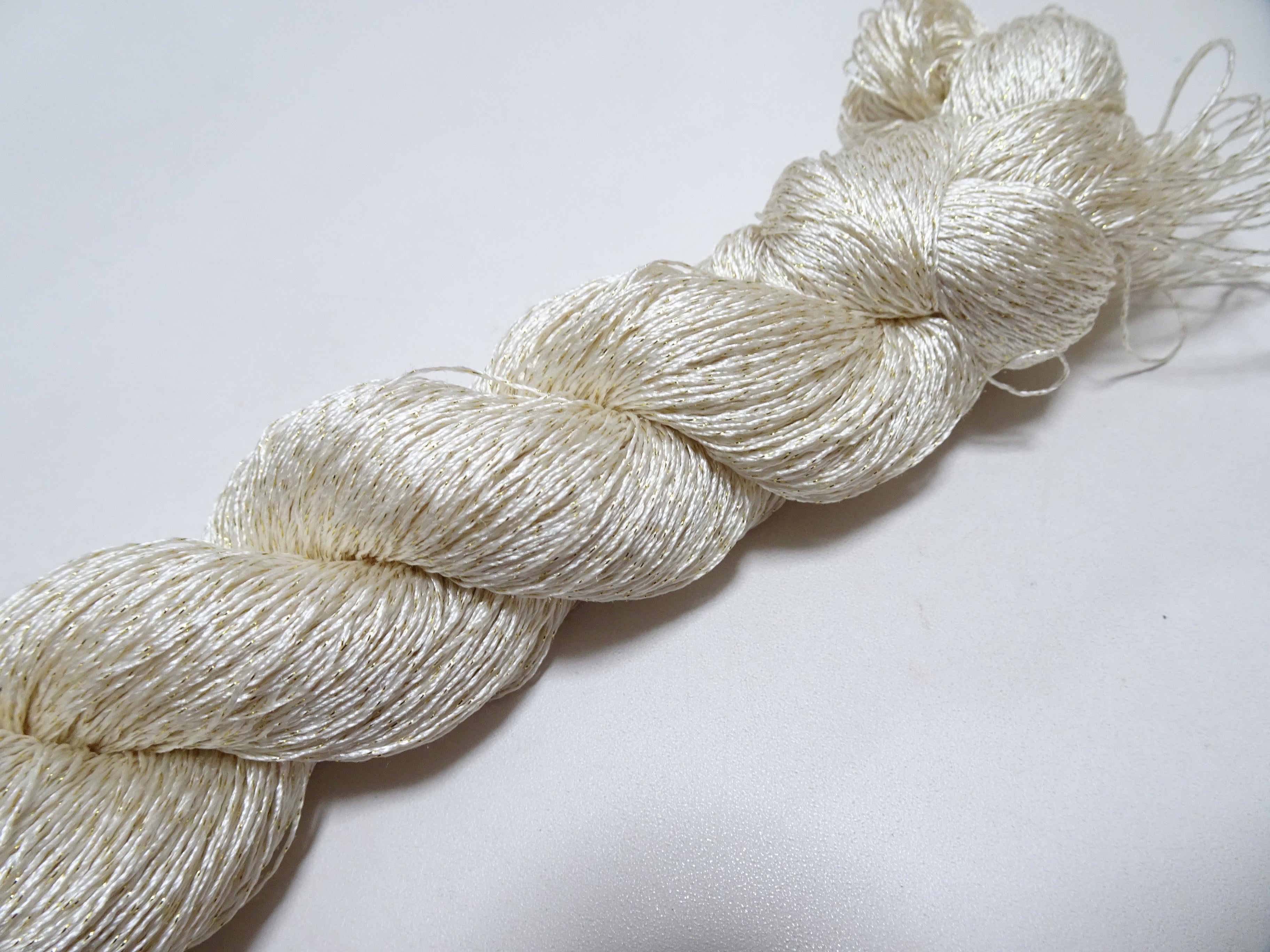 Japanese Vintage High Class Rare Silk Thread Mixture of Gold embroidery 14645