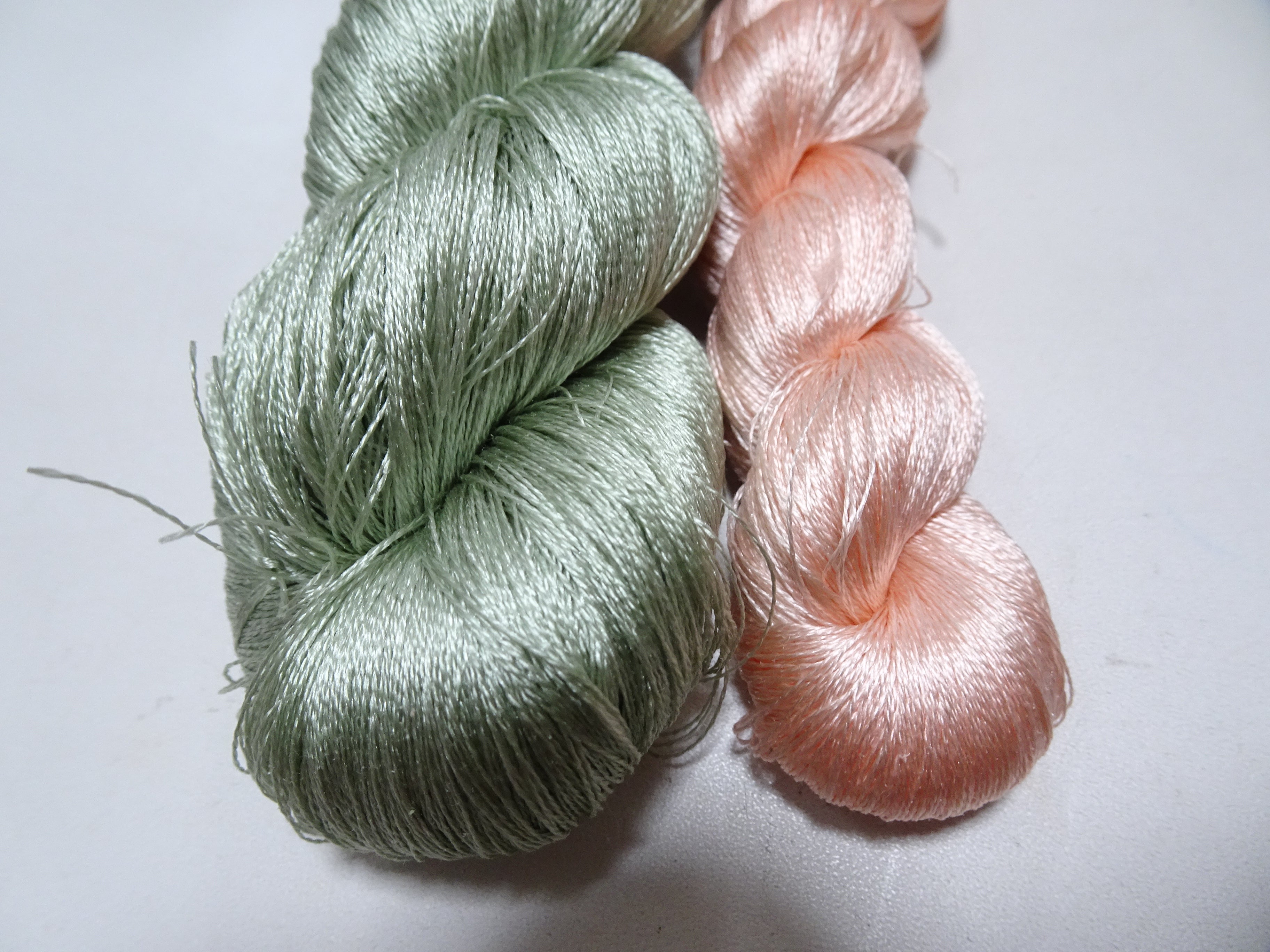 Japanese Vintage Twisted Silk Thread 2sets Embroidery 17238
