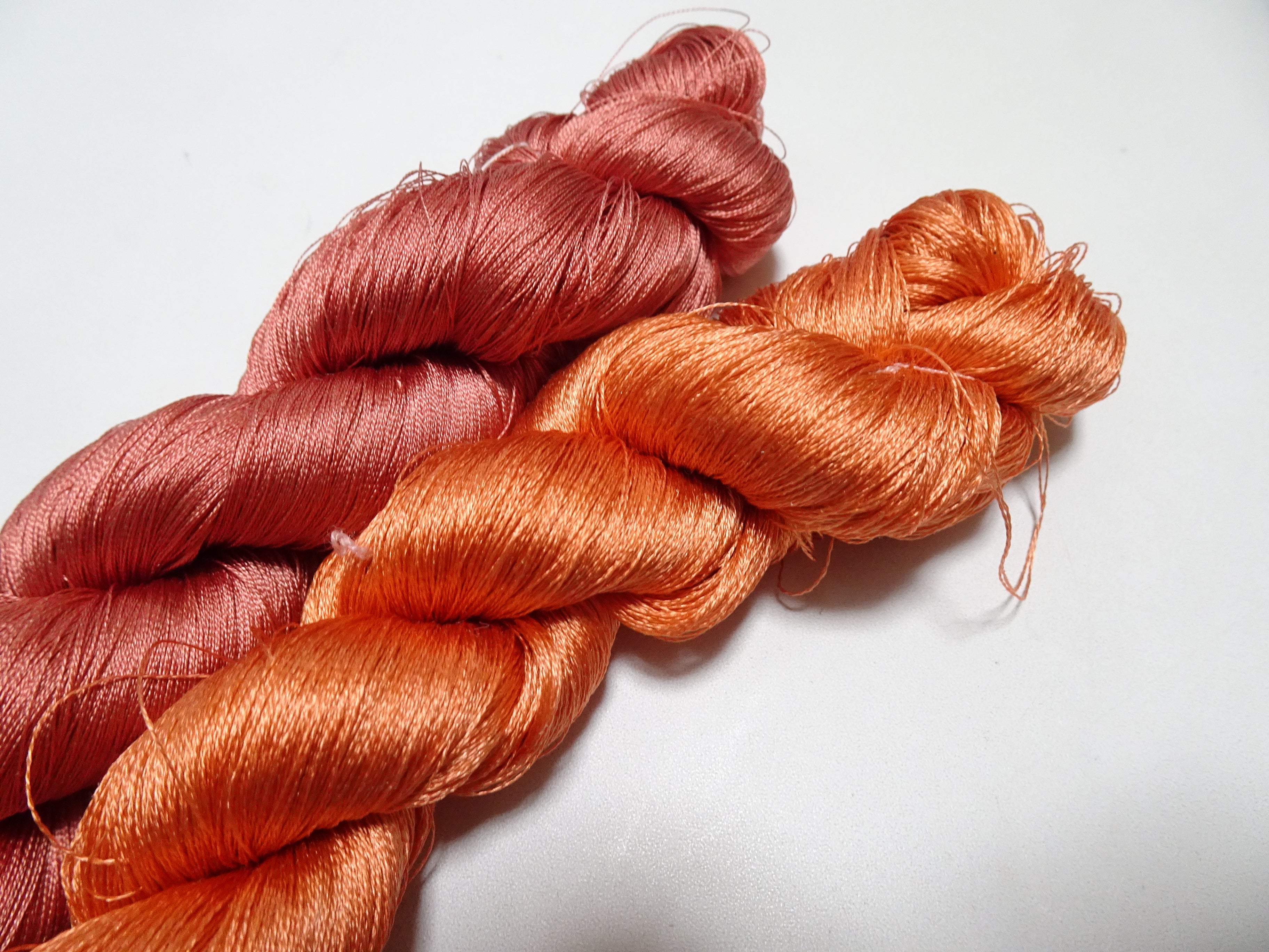 Japanese Vintage Twisted Silk Thread 2sets Embroidery 17382