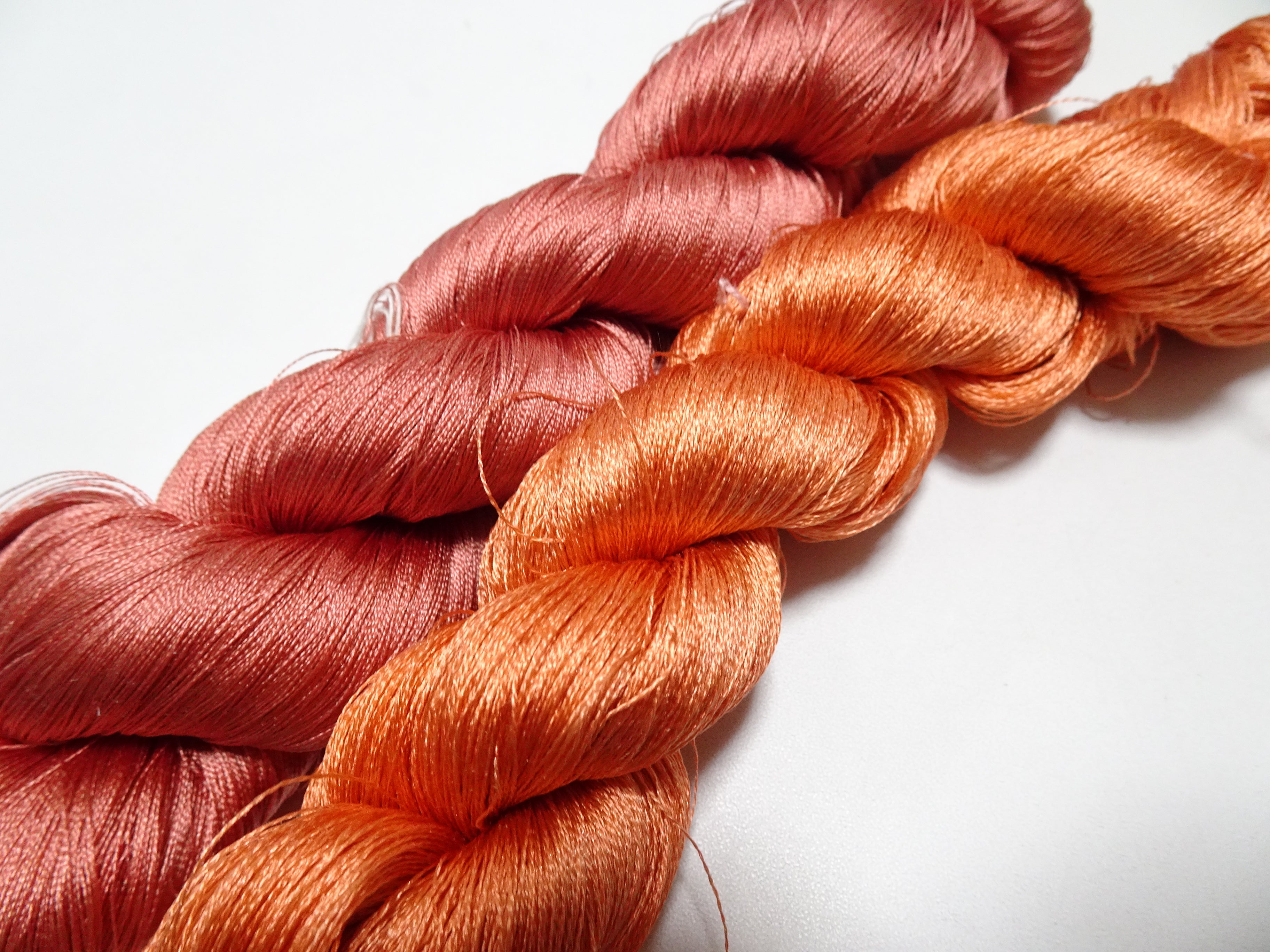 Japanese Vintage Twisted Silk Thread 2sets Embroidery 17382