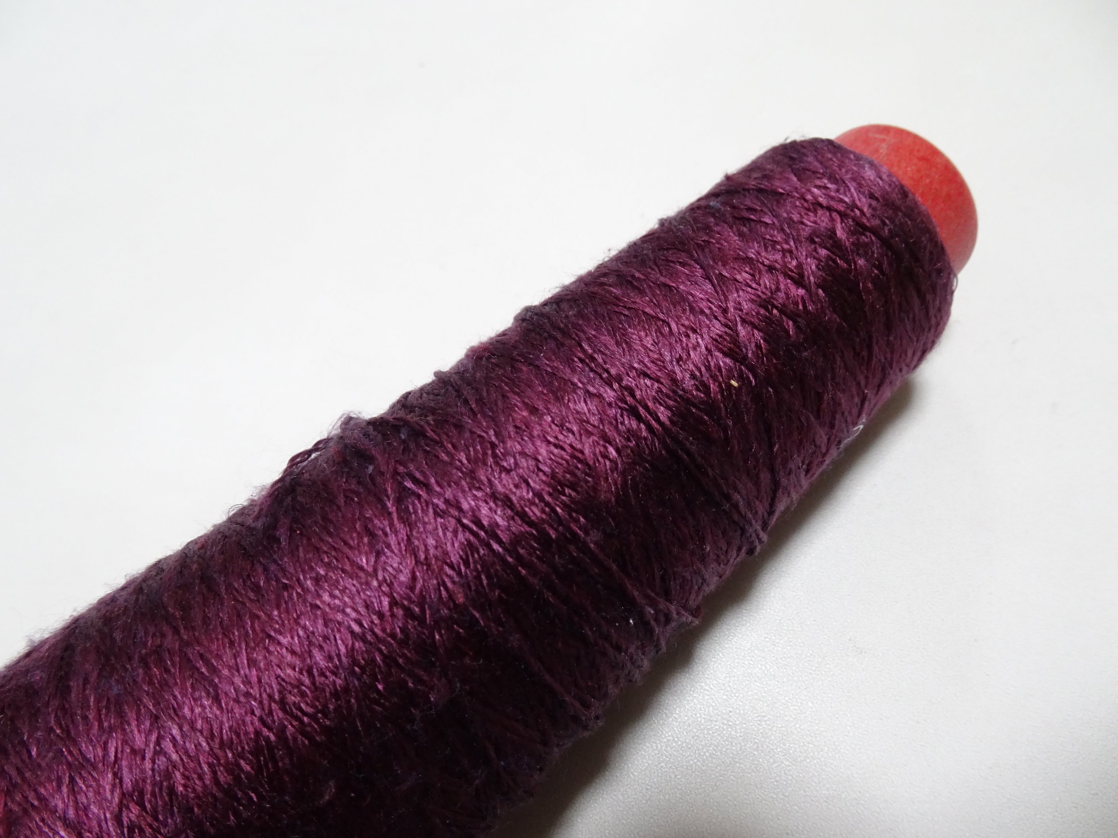 Japanese Tanaka Gen Silk – One-of-a-Kind Hand-Dyed Artistic Silk Thread, Rare Japanese Artisan Yarn, Limited Stock 19221