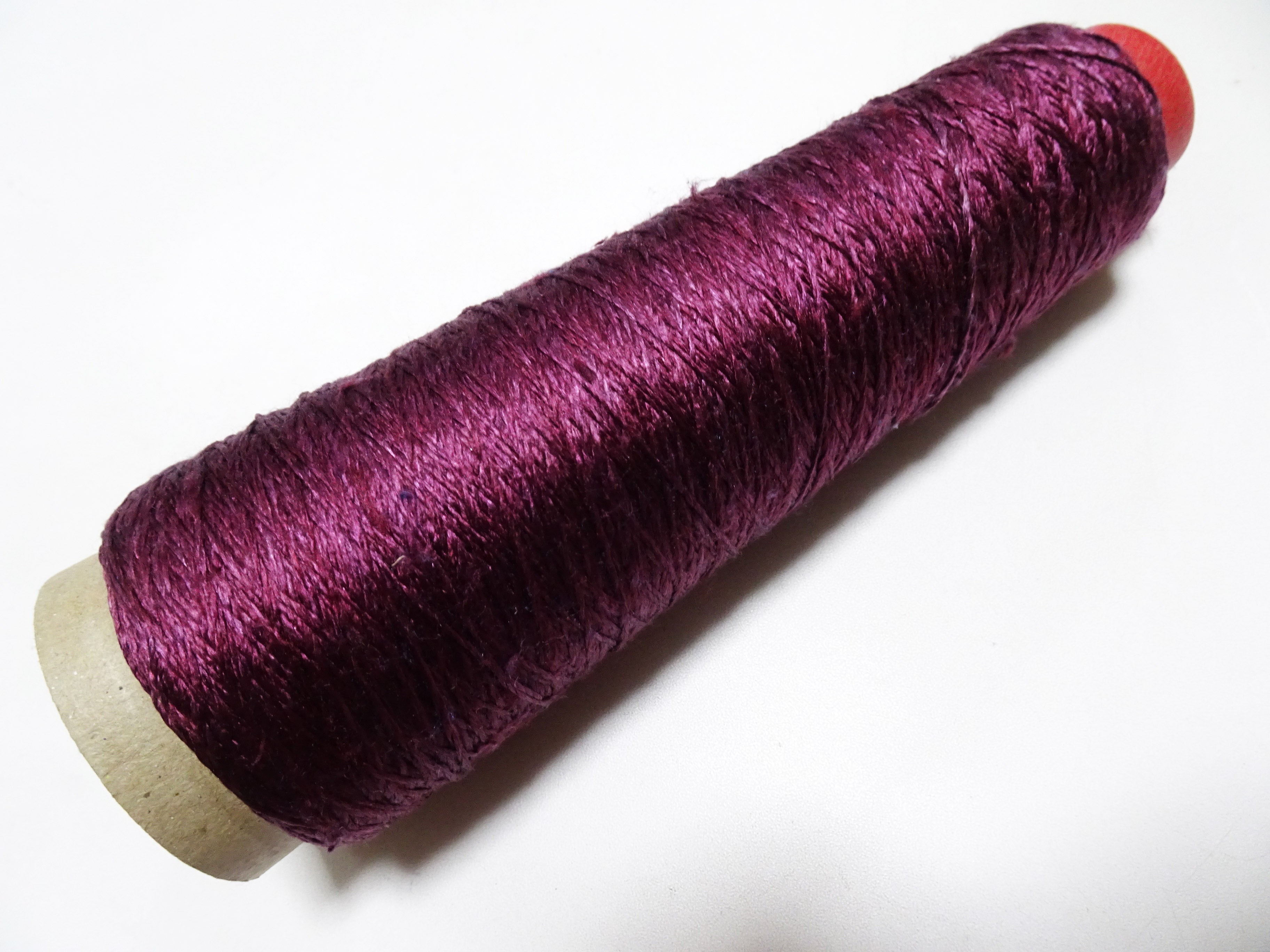 Japanese Tanaka Gen Silk – One-of-a-Kind Hand-Dyed Artistic Silk Thread, Rare Japanese Artisan Yarn, Limited Stock 19222