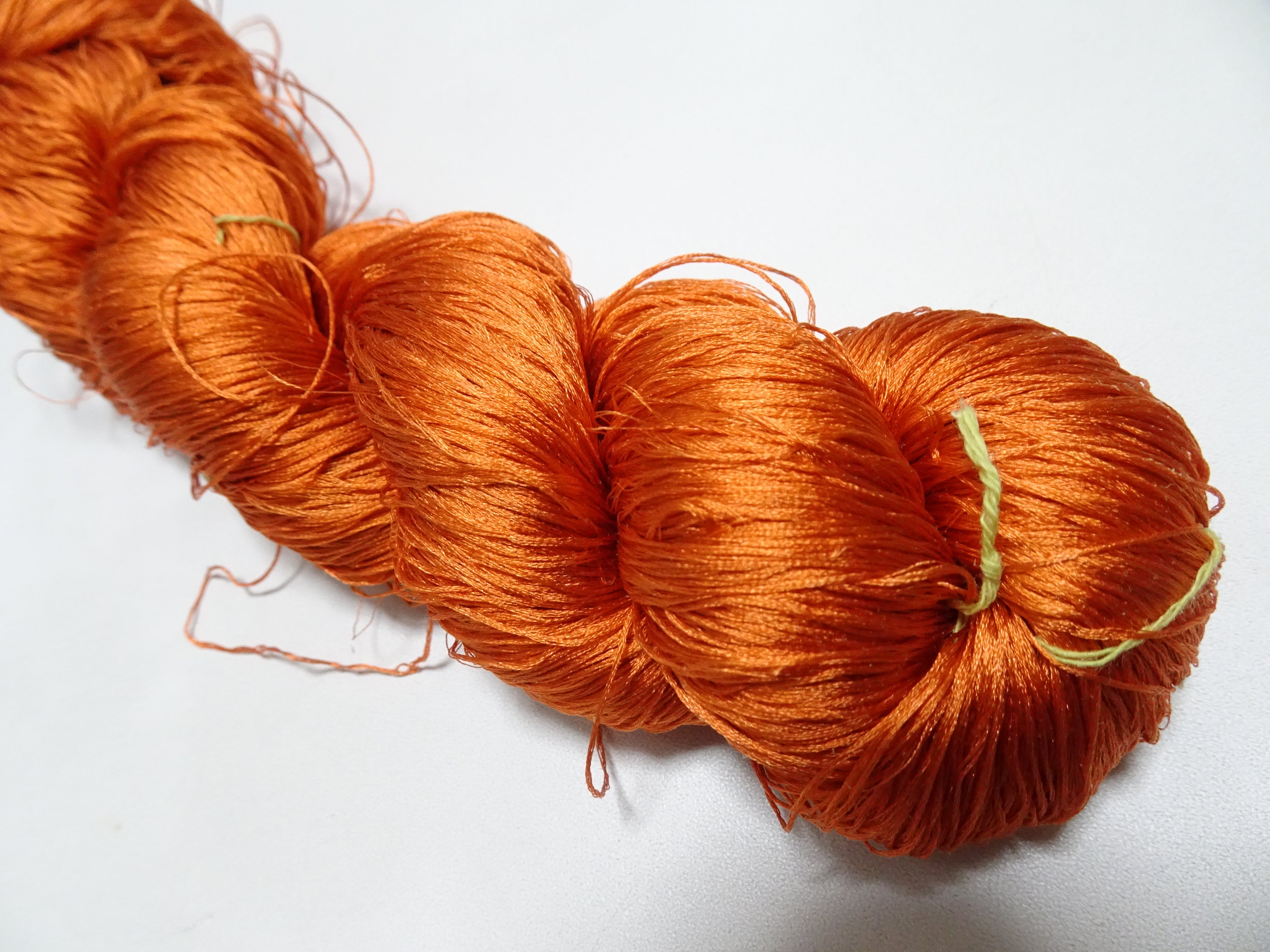 Japanese Vintage 6 Loose-Twist Silk Threads 19357