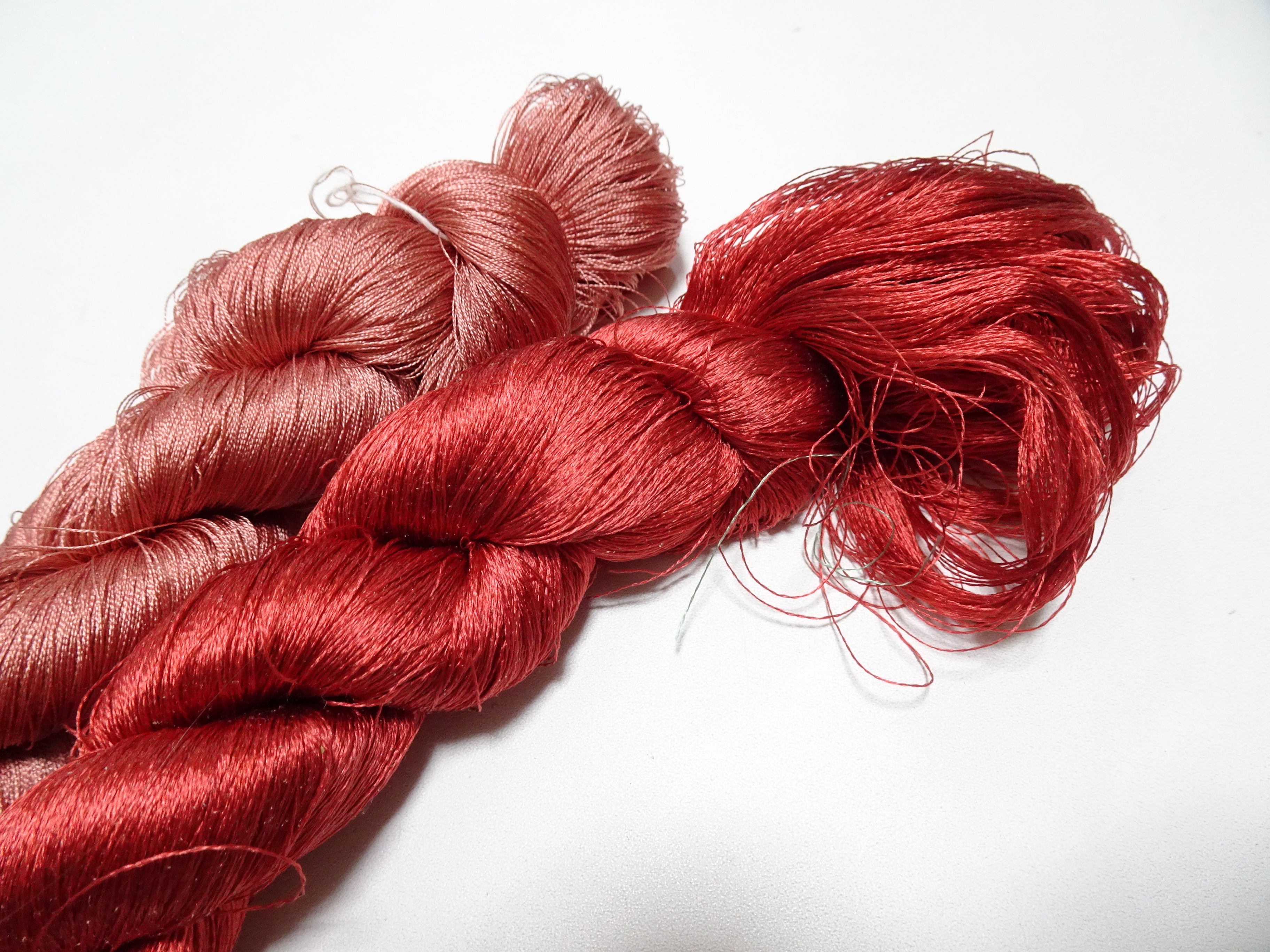 Japanese Vintage Twisted Silk Thread 2sets Embroidery 17383