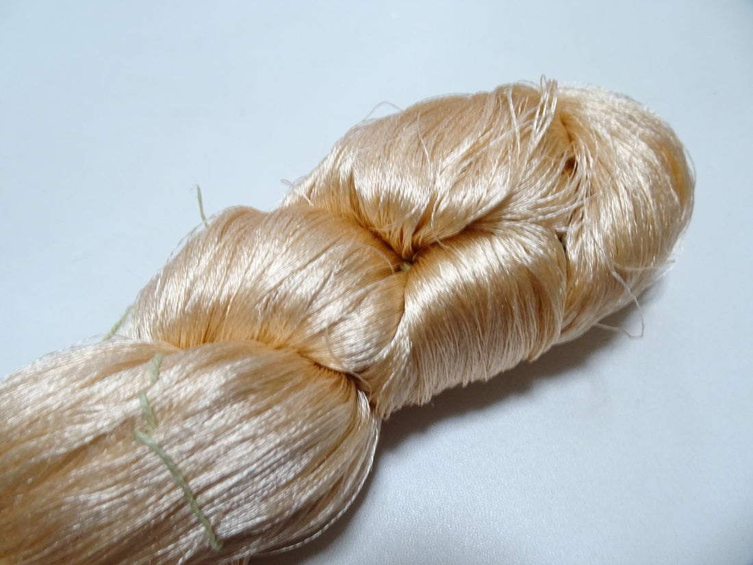 Japanese Vintage Silk Twisted Thread Embroidery 19824