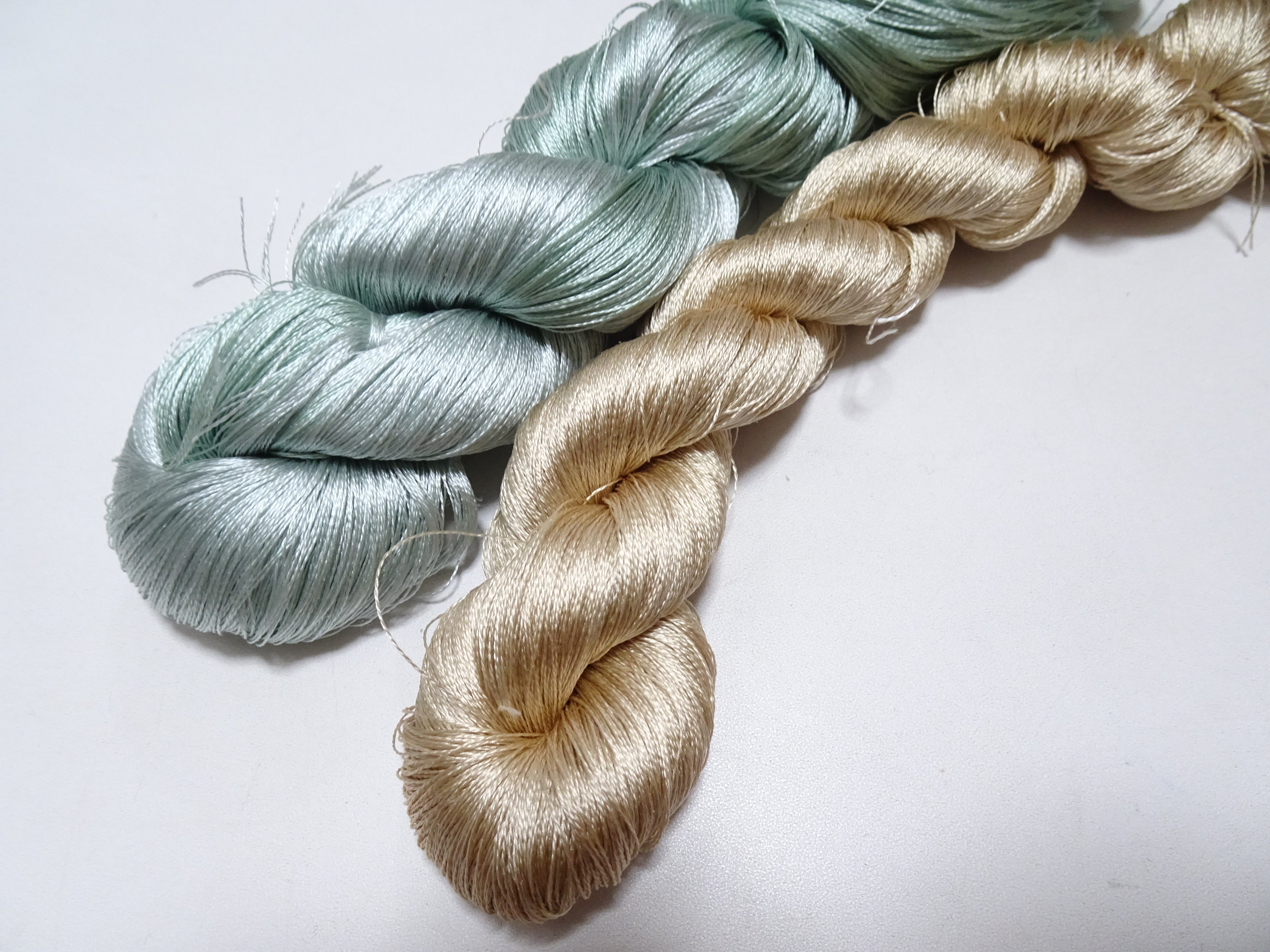 Japanese Vintage Twisted Silk Thread 2sets Embroidery 17240