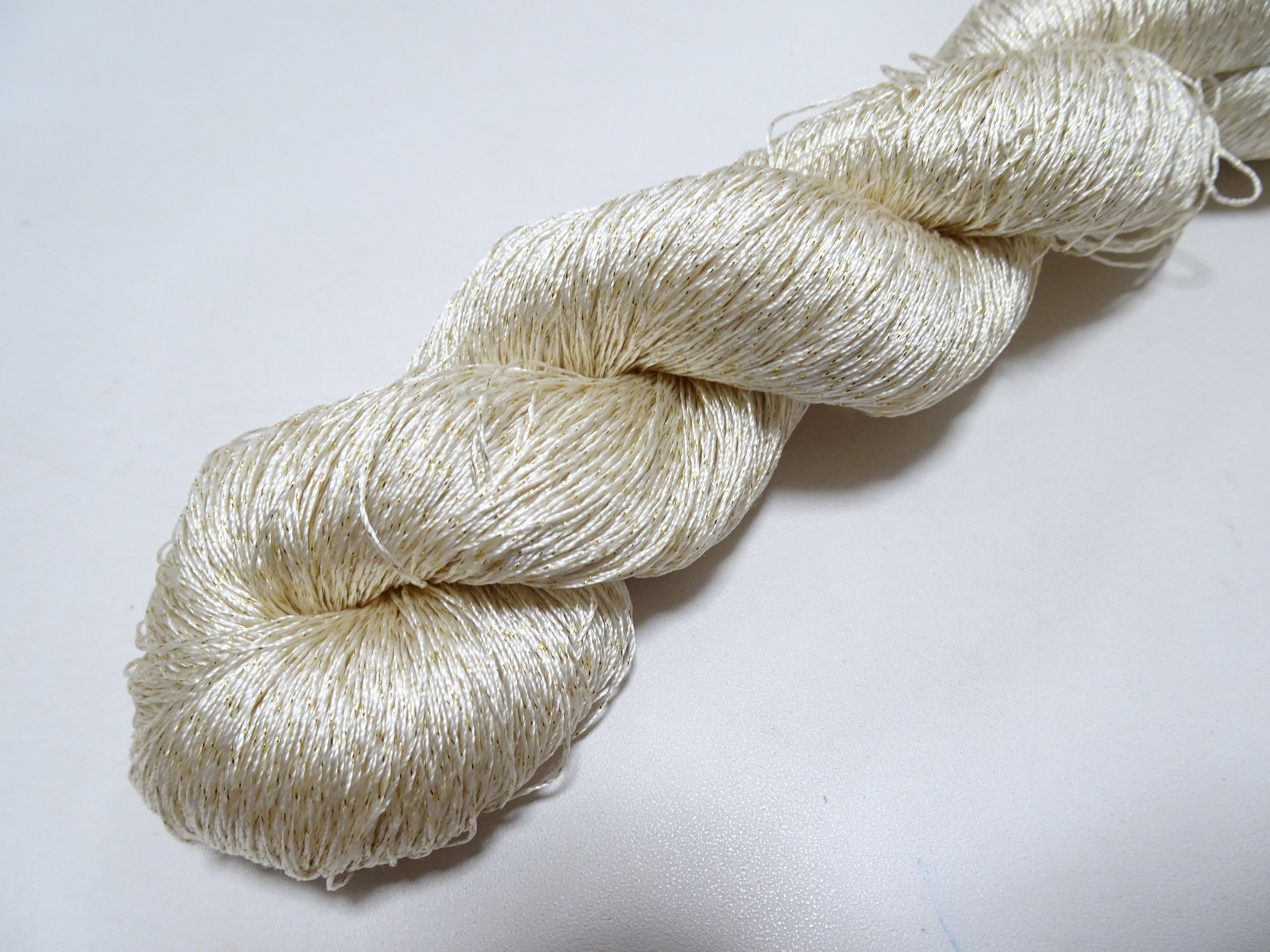 Japanese Vintage High Class Rare Silk Thread Mixture of Gold embroidery 14647