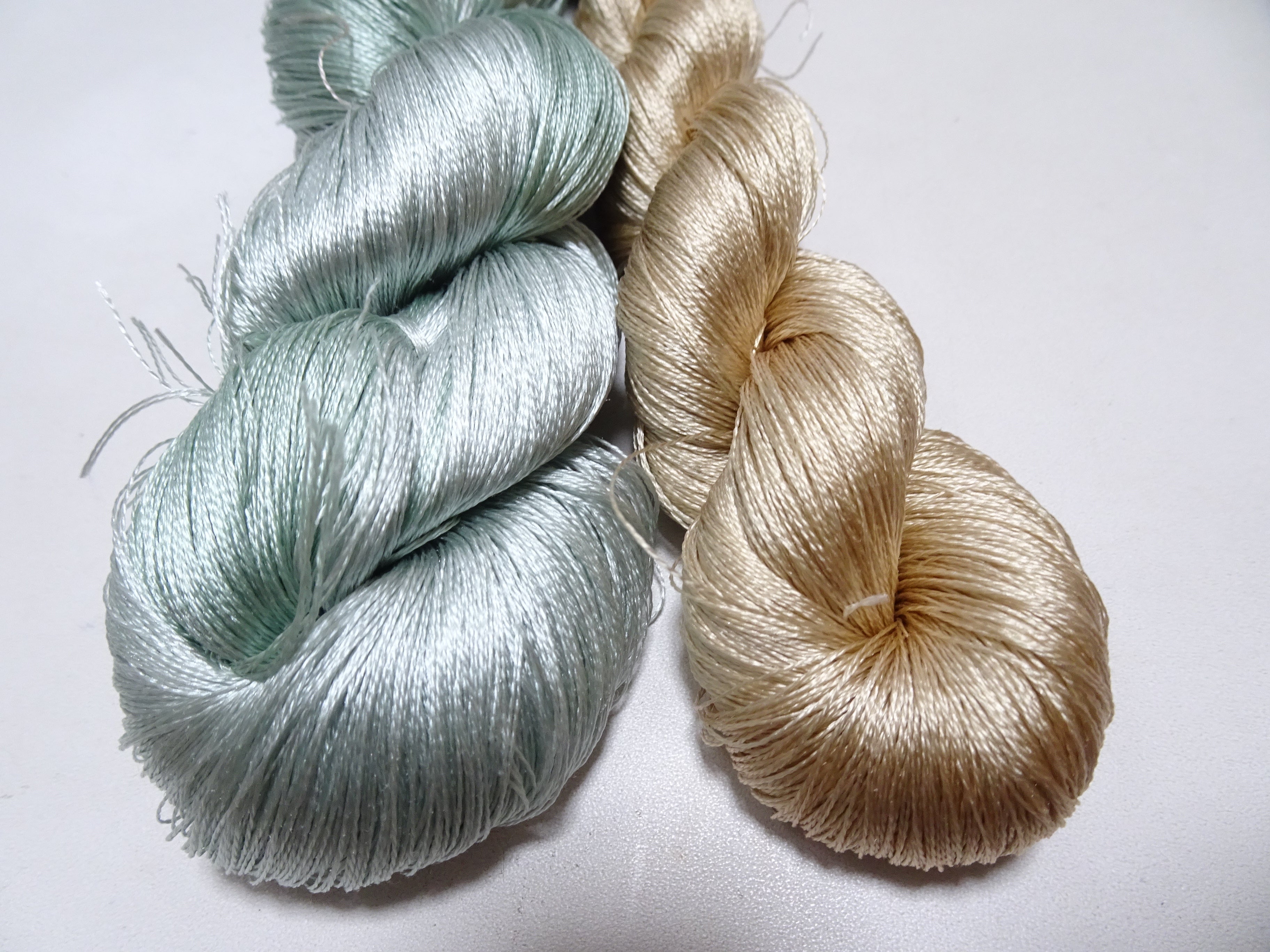 Japanese Vintage Twisted Silk Thread 2sets Embroidery 17240