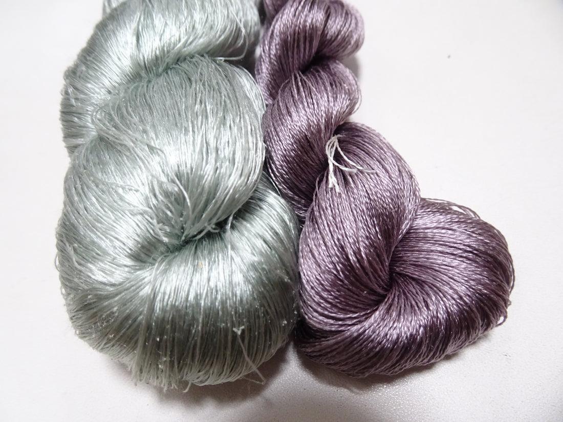 Japanese Vintage Twisted Silk Thread 2sets Embroidery 17384