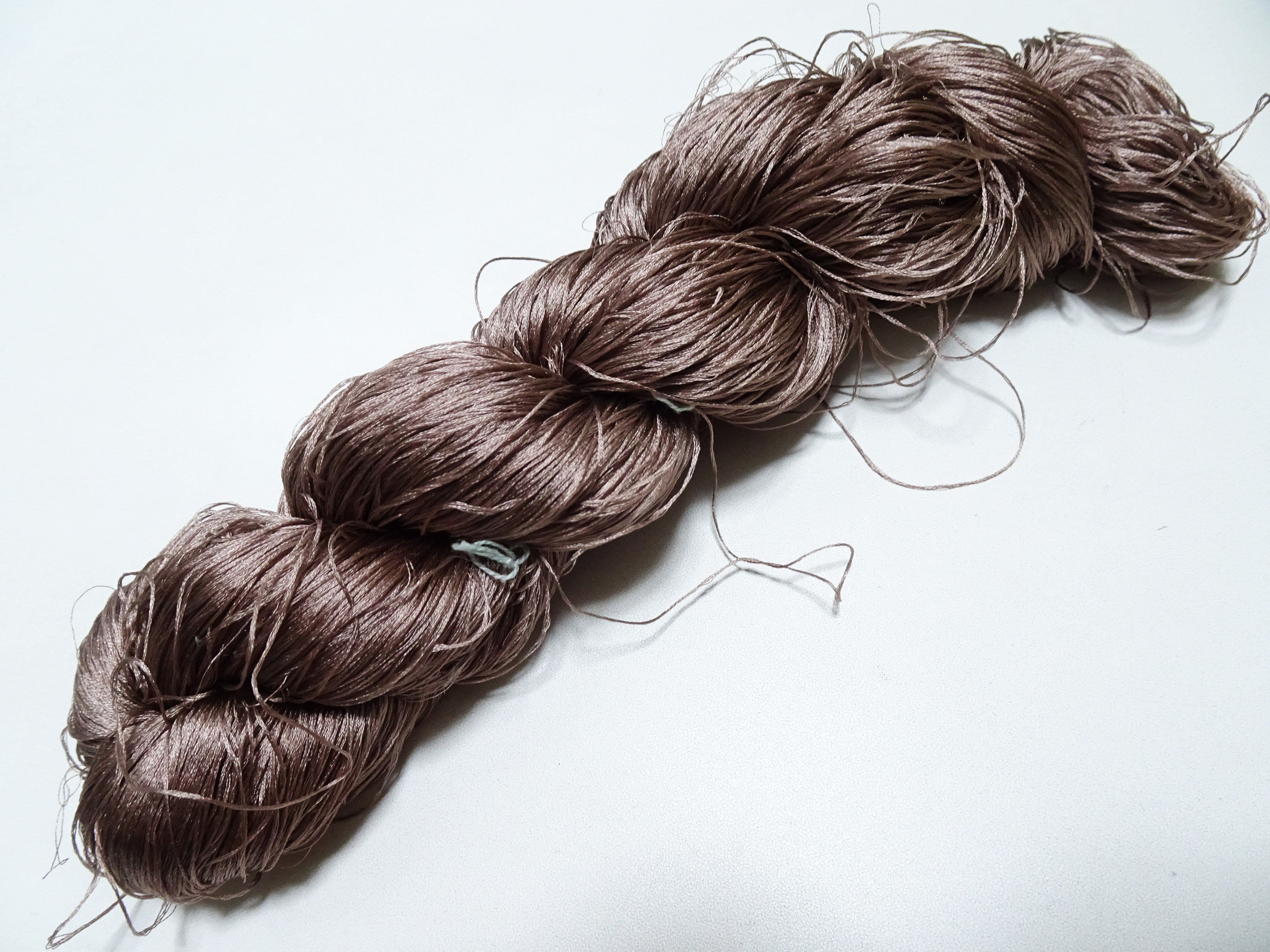 Japanese Vintage 6 Loose-Twist Silk Threads 19360