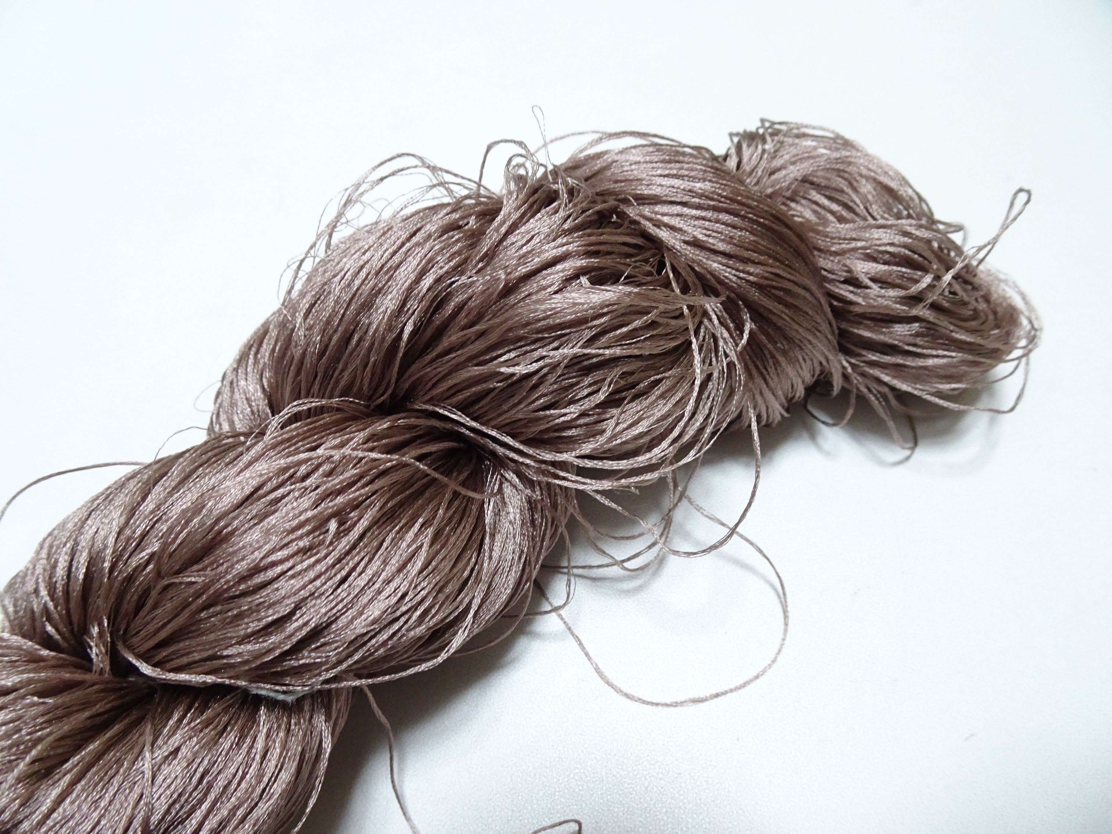Japanese Vintage 6 Loose-Twist Silk Threads 19360