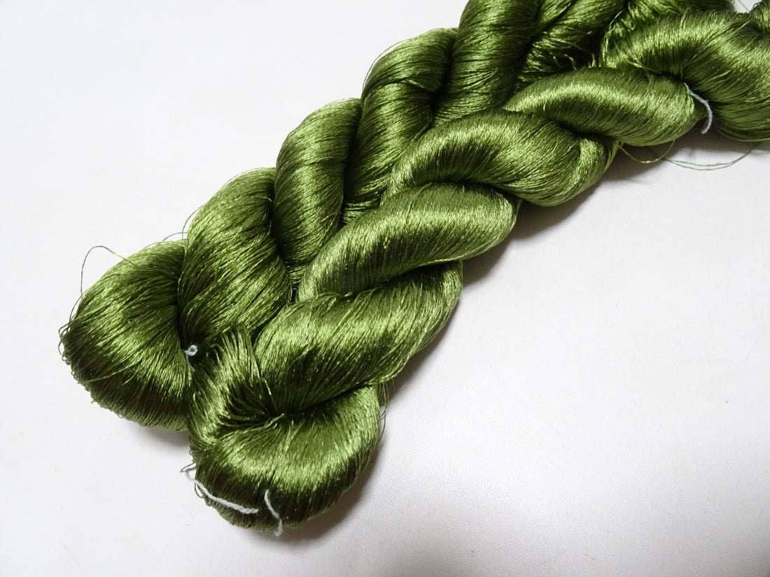 Japanese Vintage Twisted Silk Thread 2sets Embroidery 15786