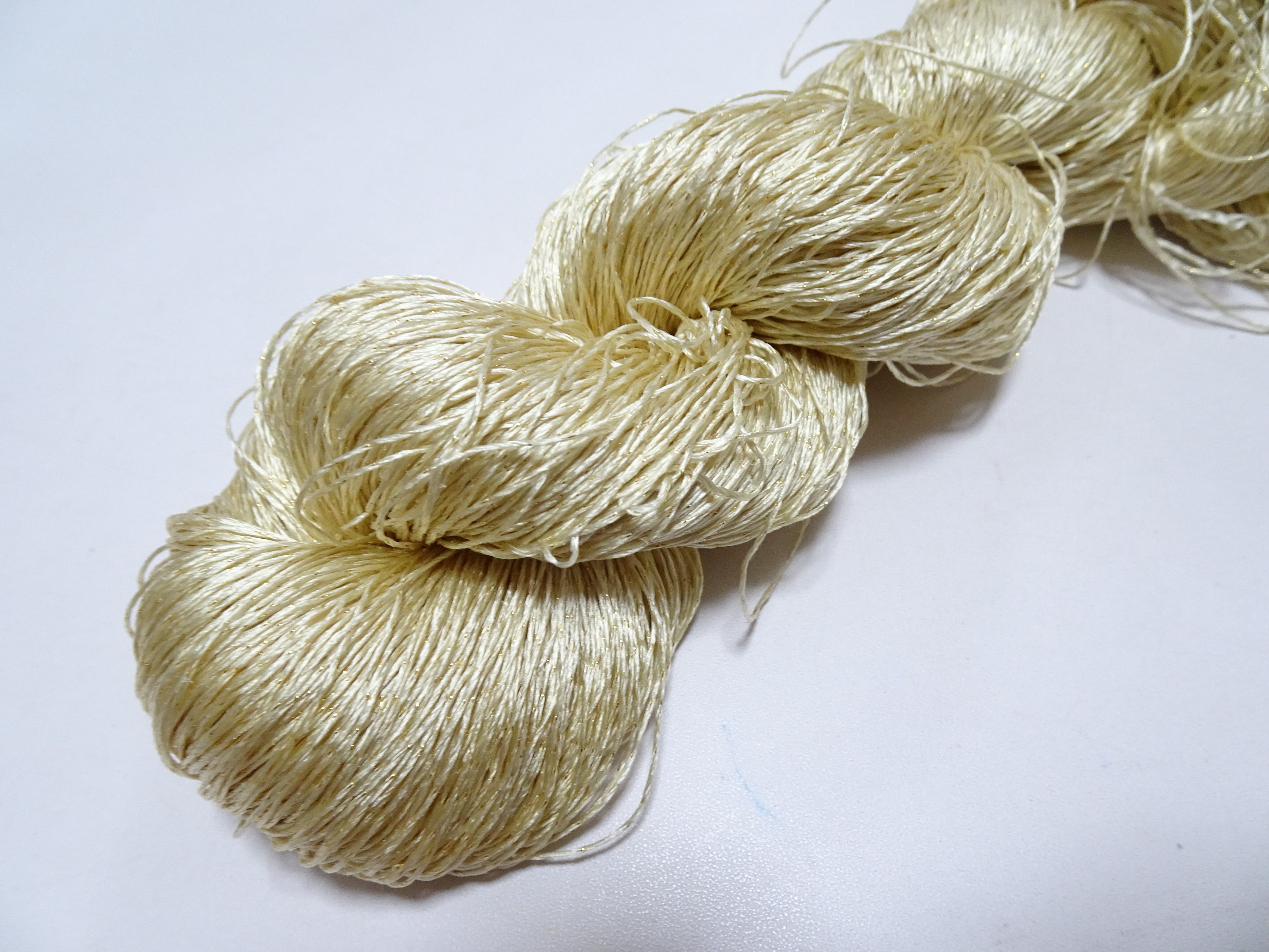 Japanese Vintage High Class Rare Silk Thread Mixture of Gold embroidery 14649