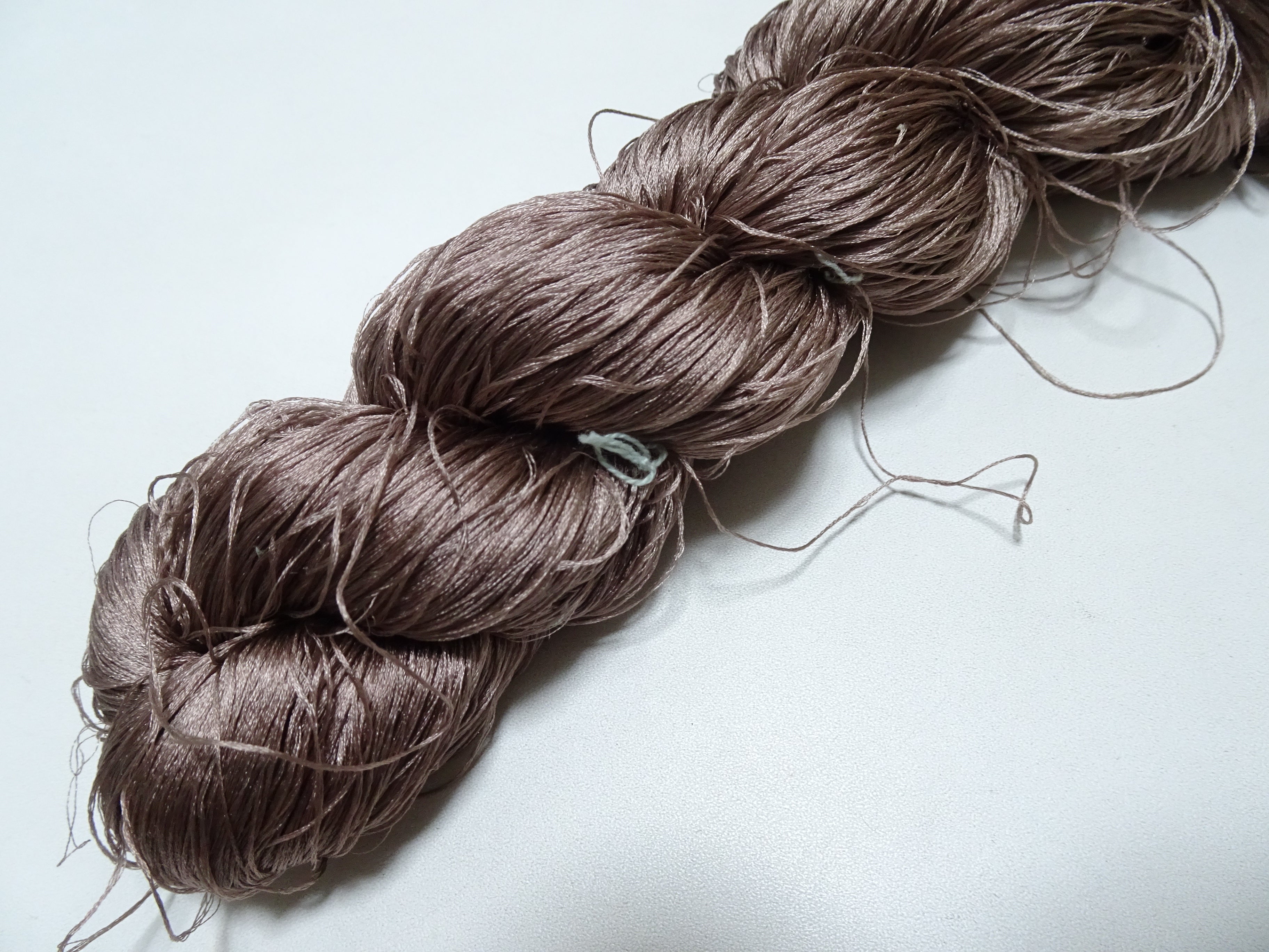 Japanese Vintage 6 Loose-Twist Silk Threads 19360